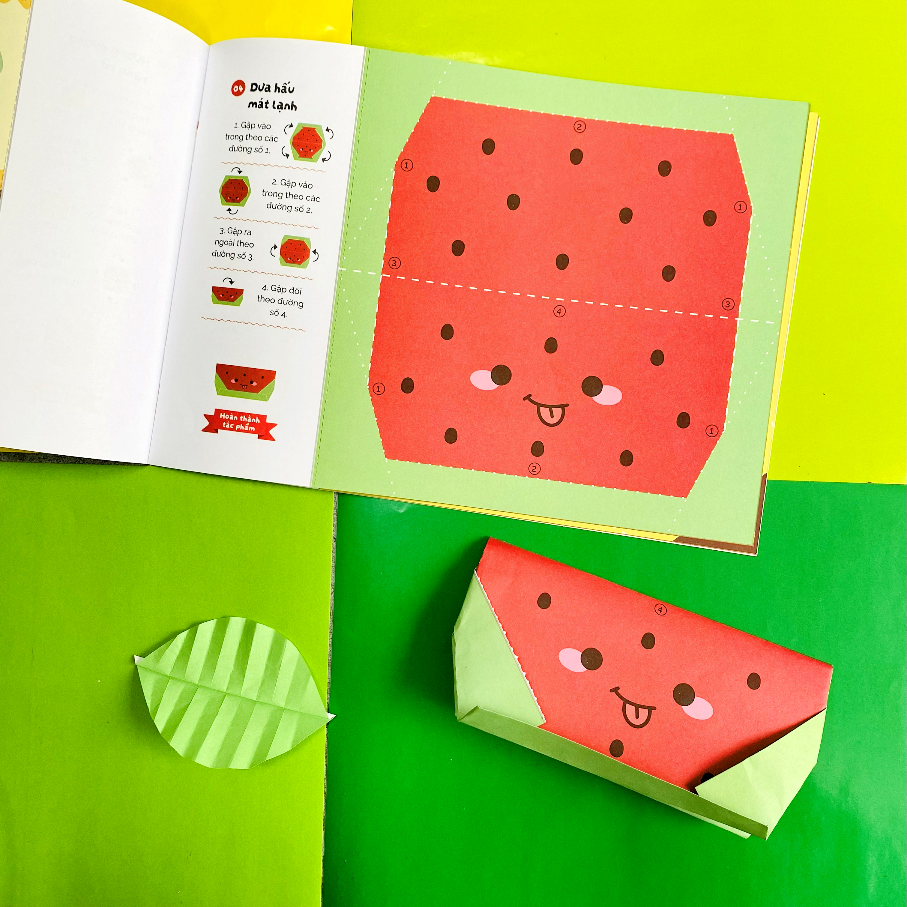 The Gioi Giay Gap - Origami Cho Be - Vuon Cay Ngo Nghinh