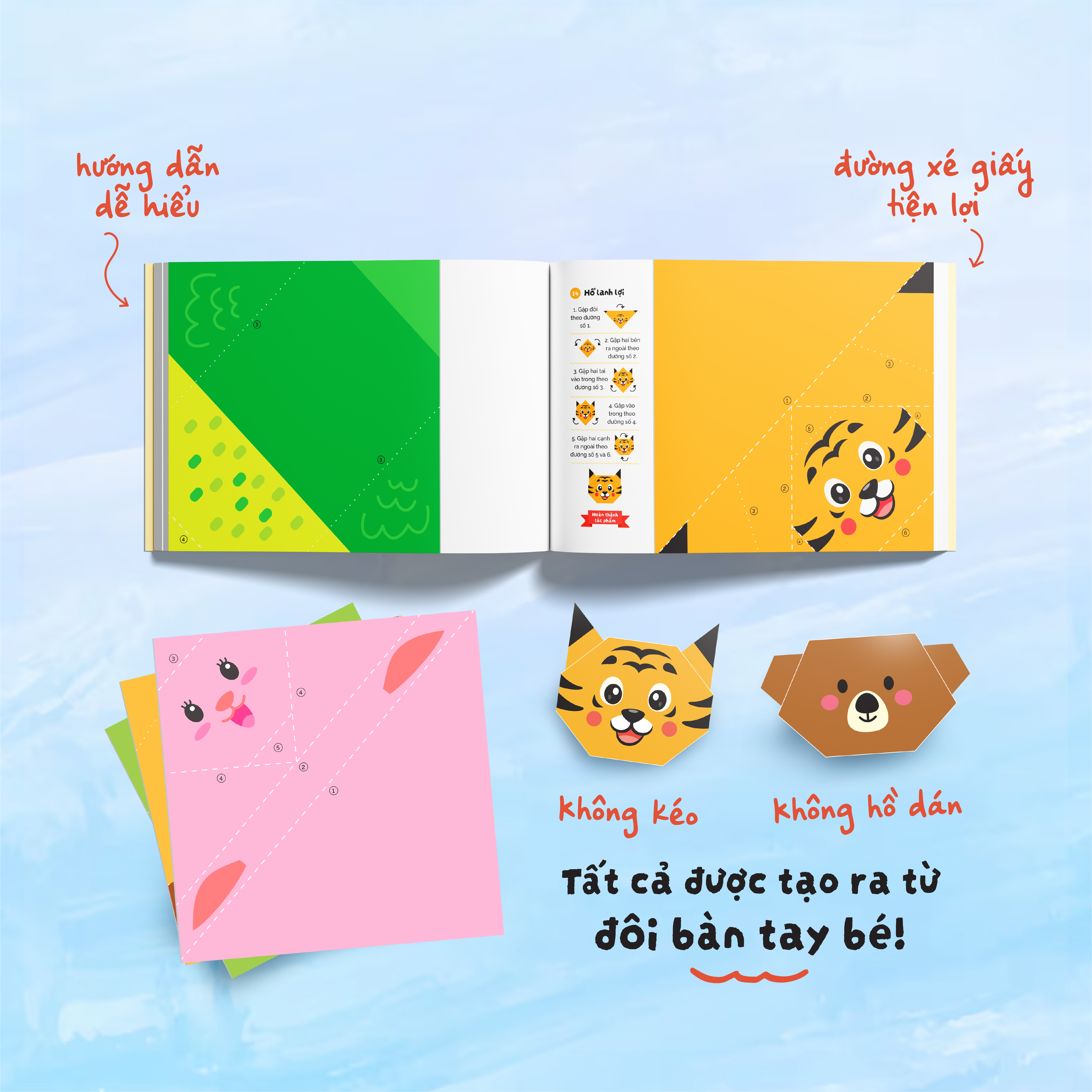 The Gioi Giay Gap - Origami Cho Be - Vuon Thu Vui Nhon