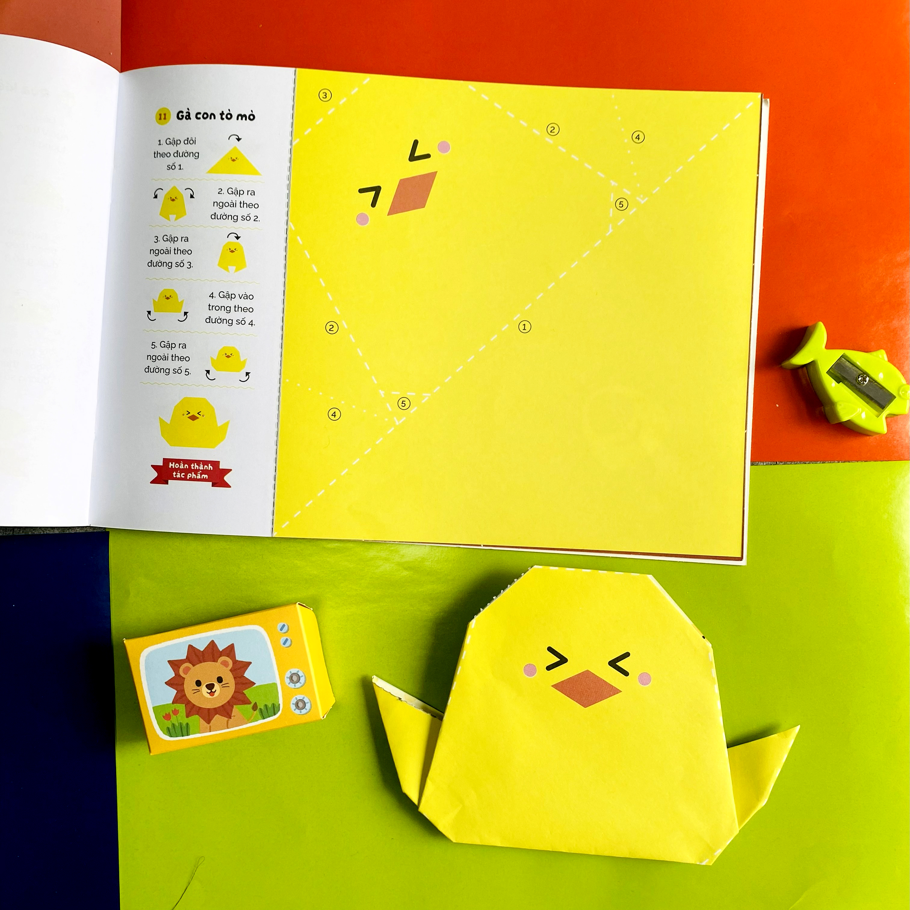 The Gioi Giay Gap - Origami Cho Be - Vuon Thu Vui Nhon