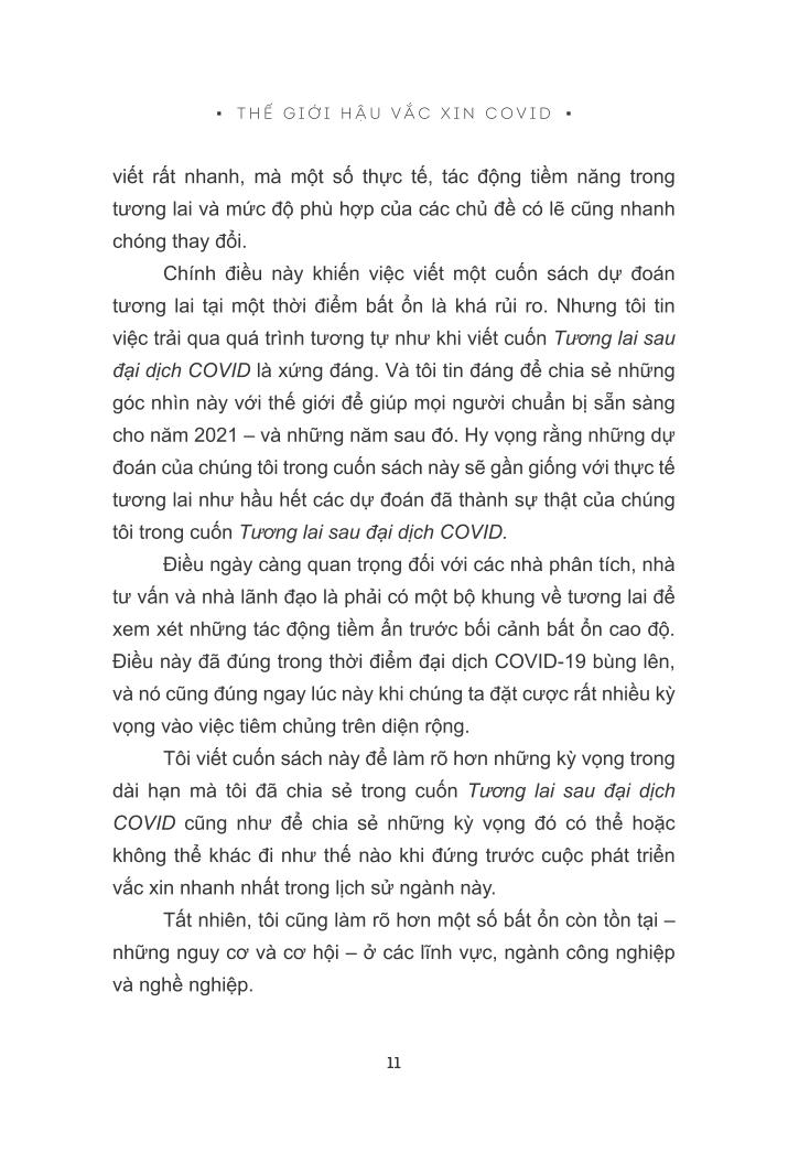 thế giới hậu vắc xin covid 19