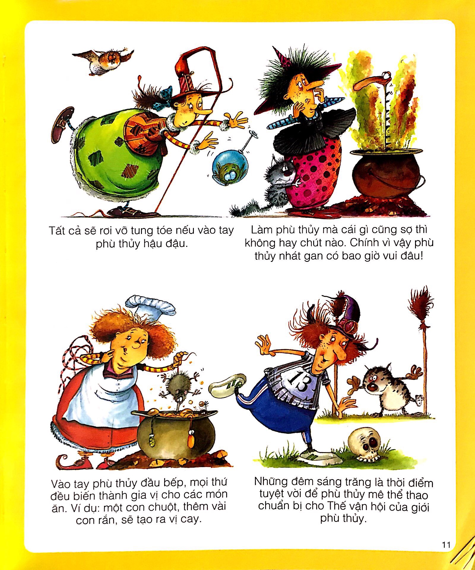 thế giới hình ảnh của bé - phù thủy và thần tiên