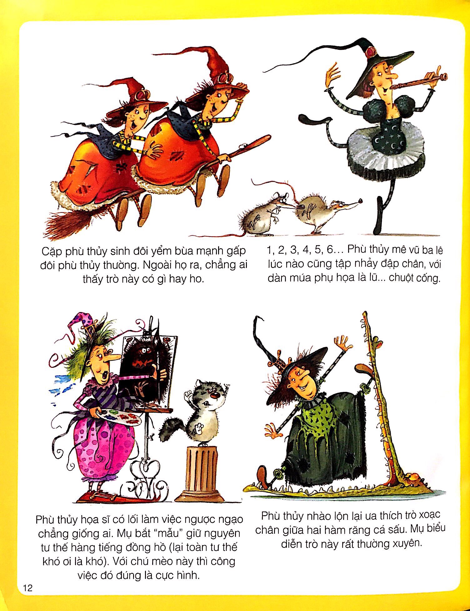 thế giới hình ảnh của bé - phù thủy và thần tiên