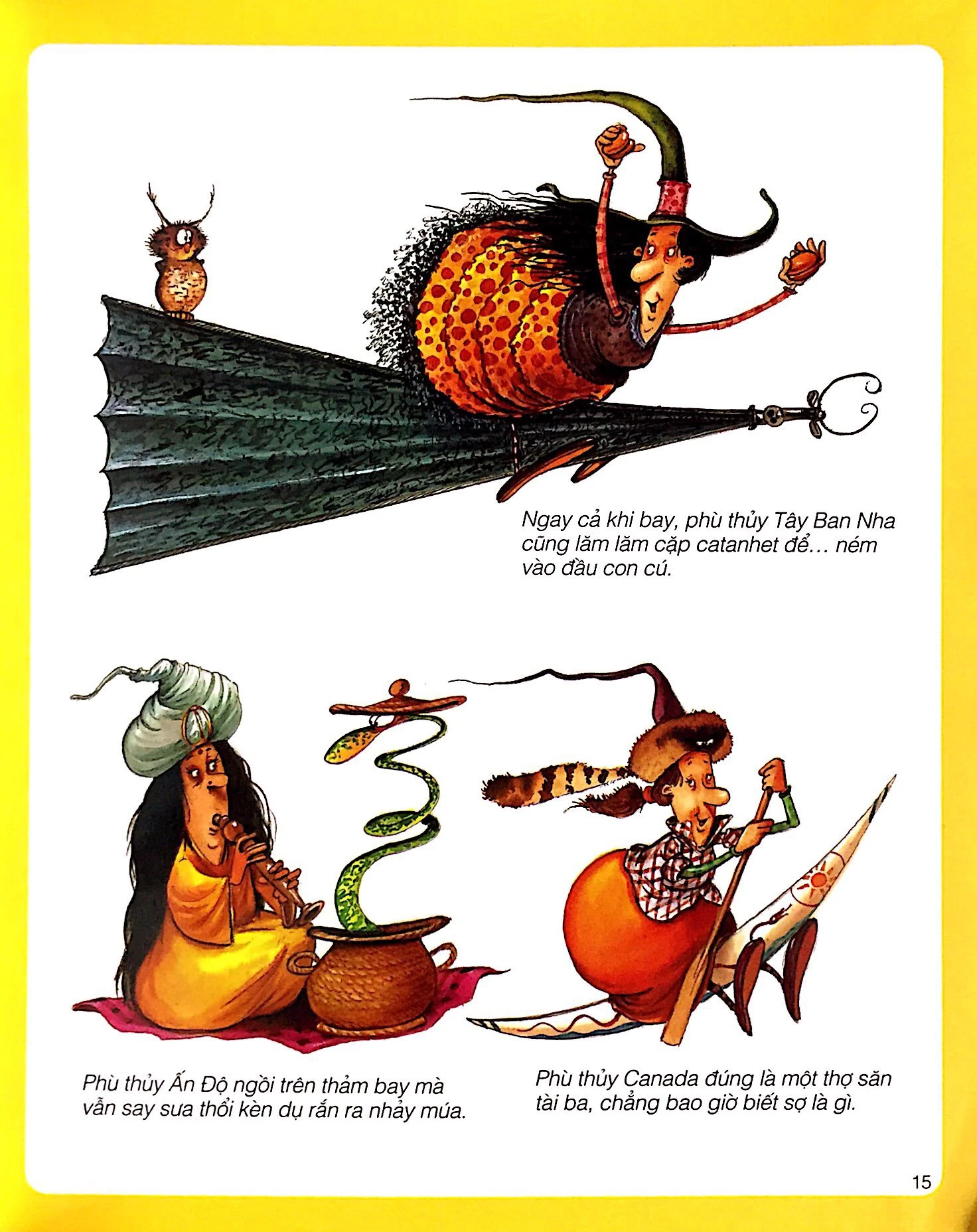 thế giới hình ảnh của bé - phù thủy và thần tiên