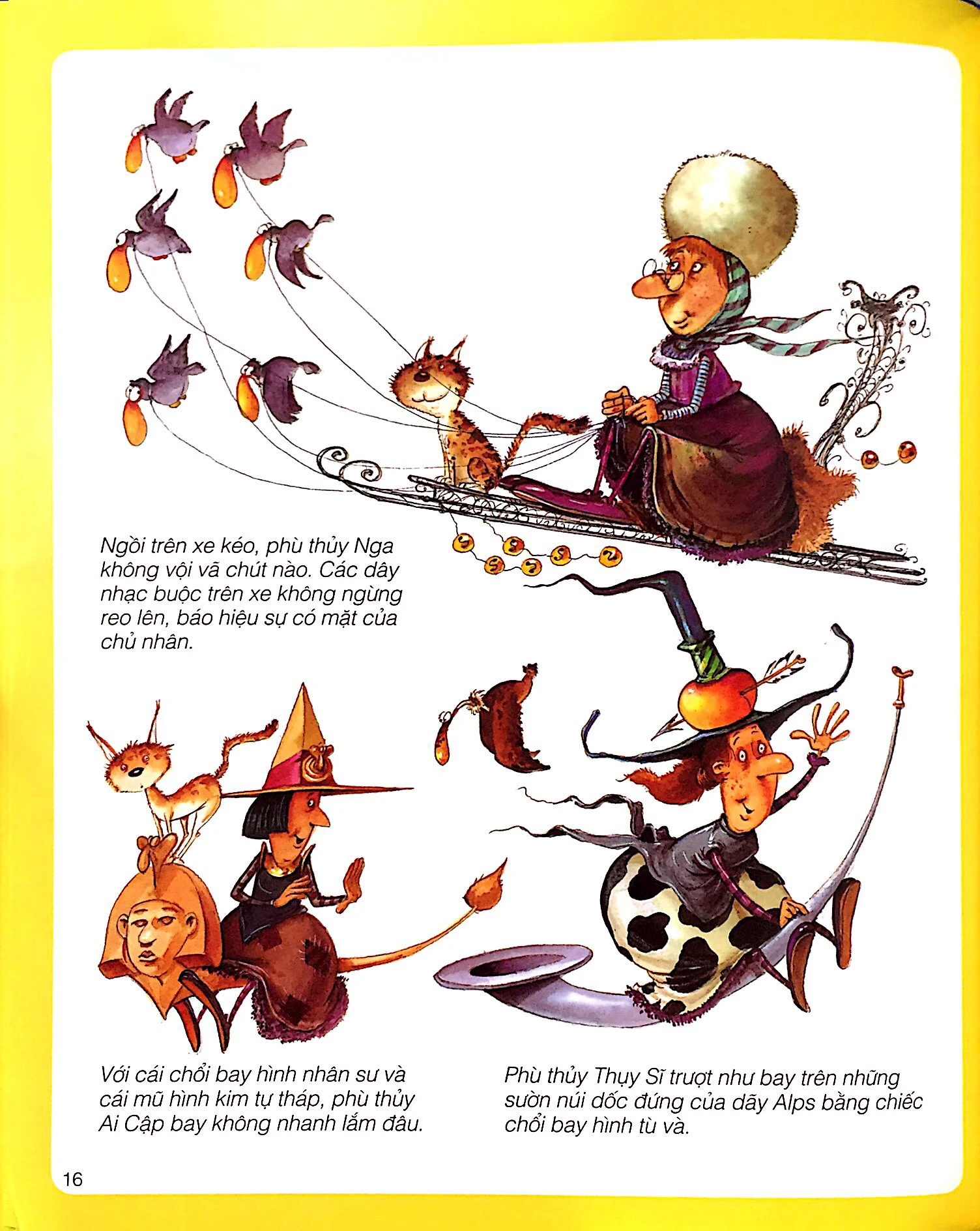 thế giới hình ảnh của bé - phù thủy và thần tiên