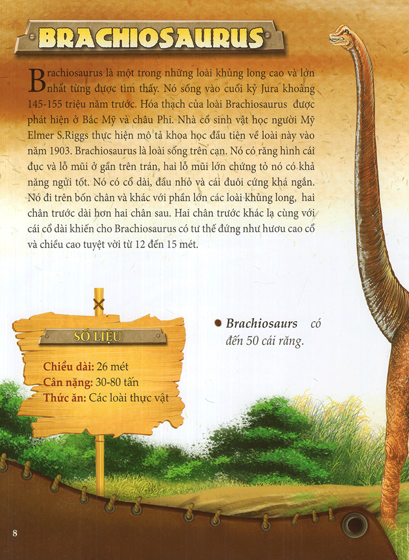 thế giới khủng long - những kẻ khổng lồ (tái bản 2018)