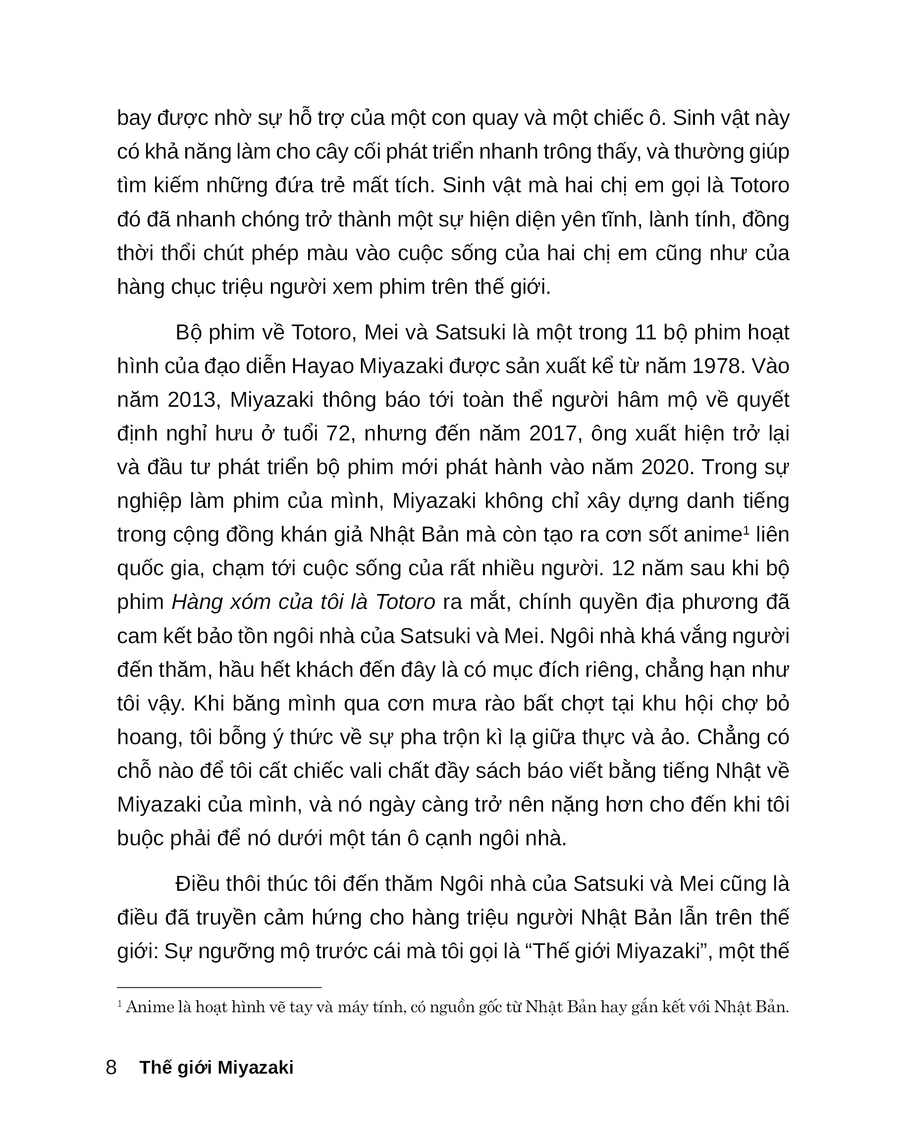 thế giới miyazaki - một cuộc đời nghệ thuật