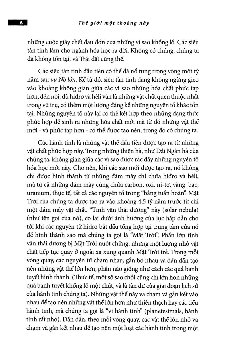 thế giới một thoáng này