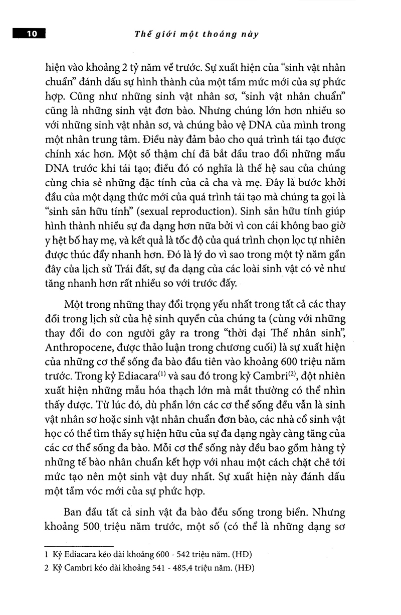 thế giới một thoáng này