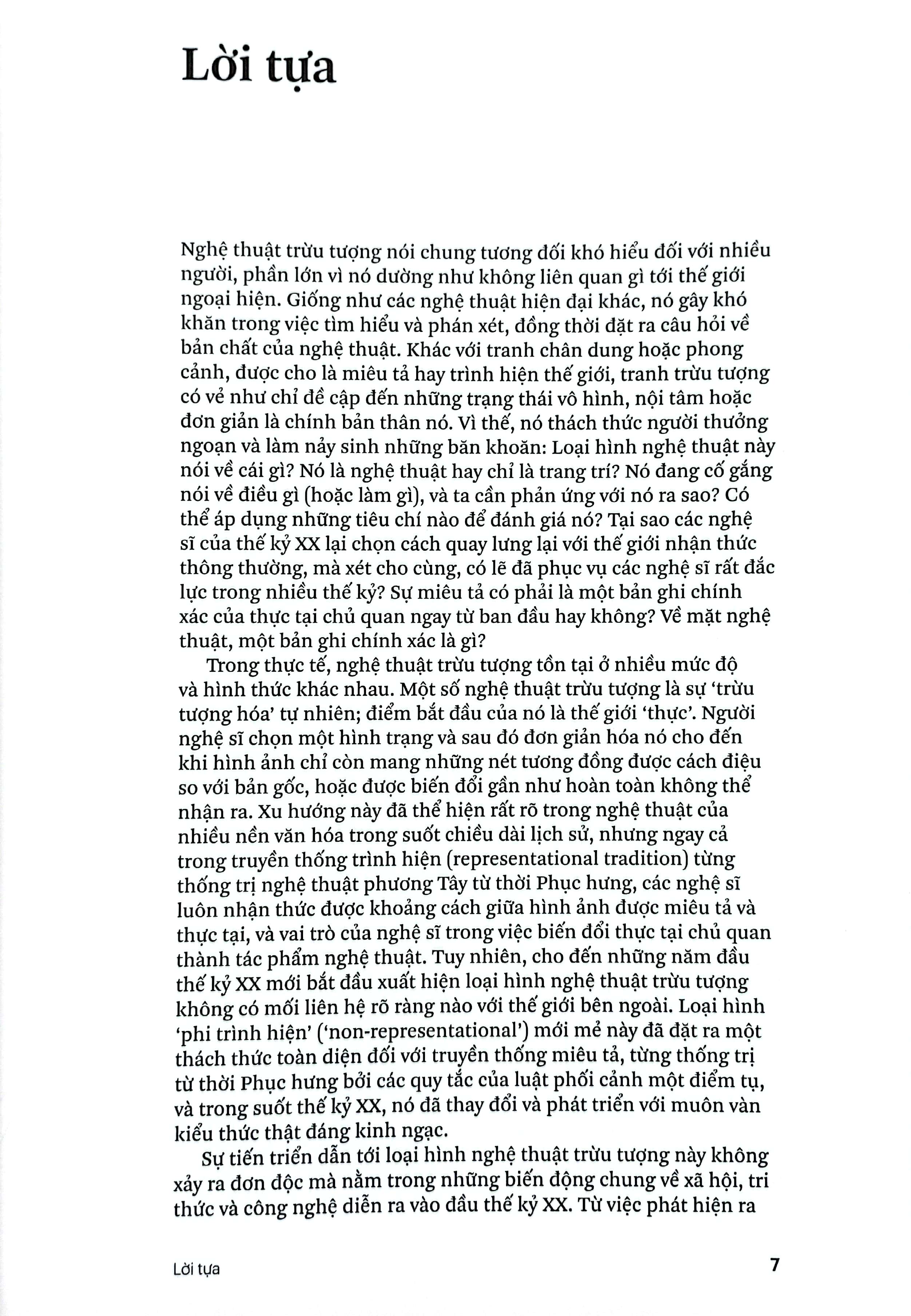 thế giới nghệ thuật - nghệ thuật trừu tượng