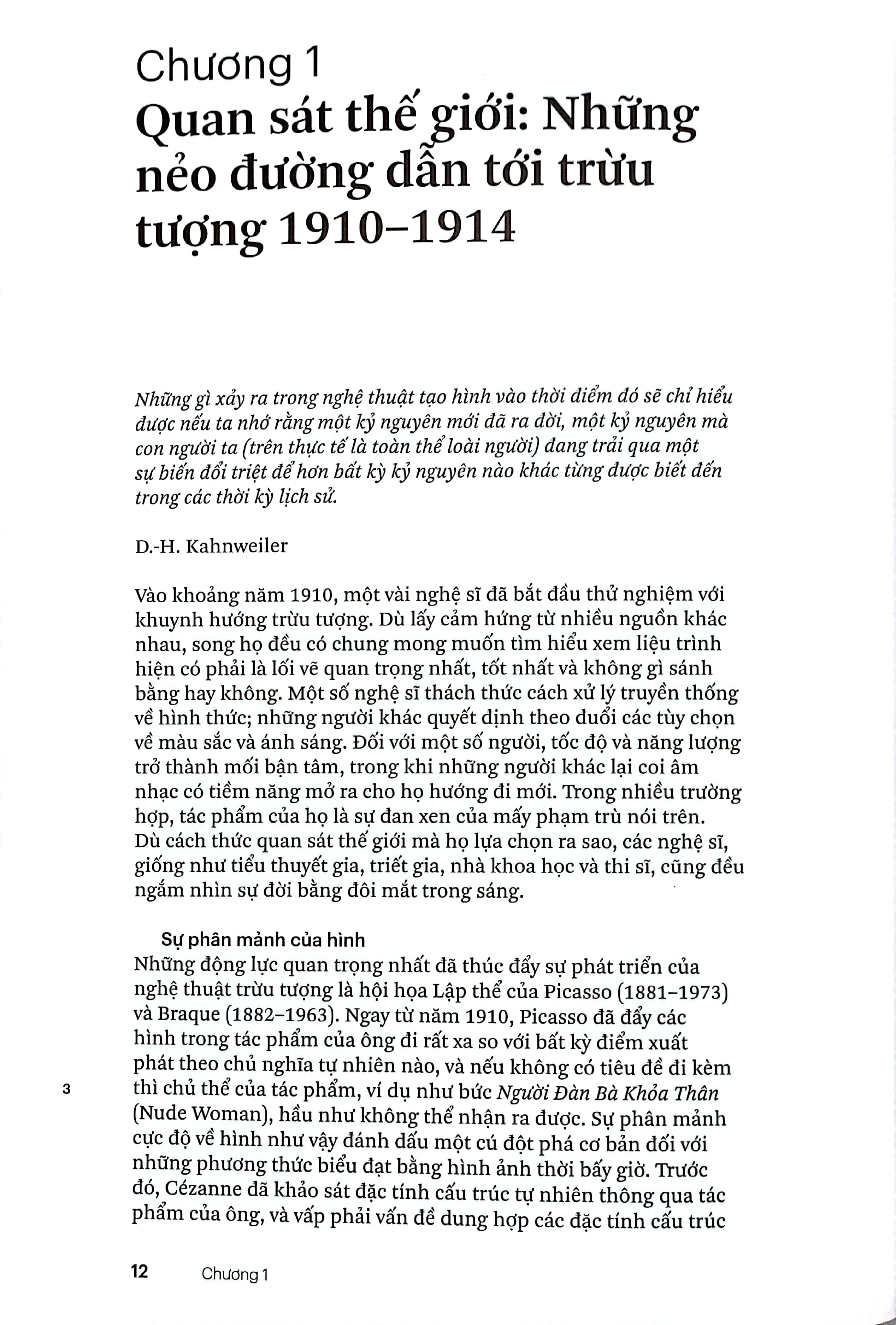 thế giới nghệ thuật - nghệ thuật trừu tượng