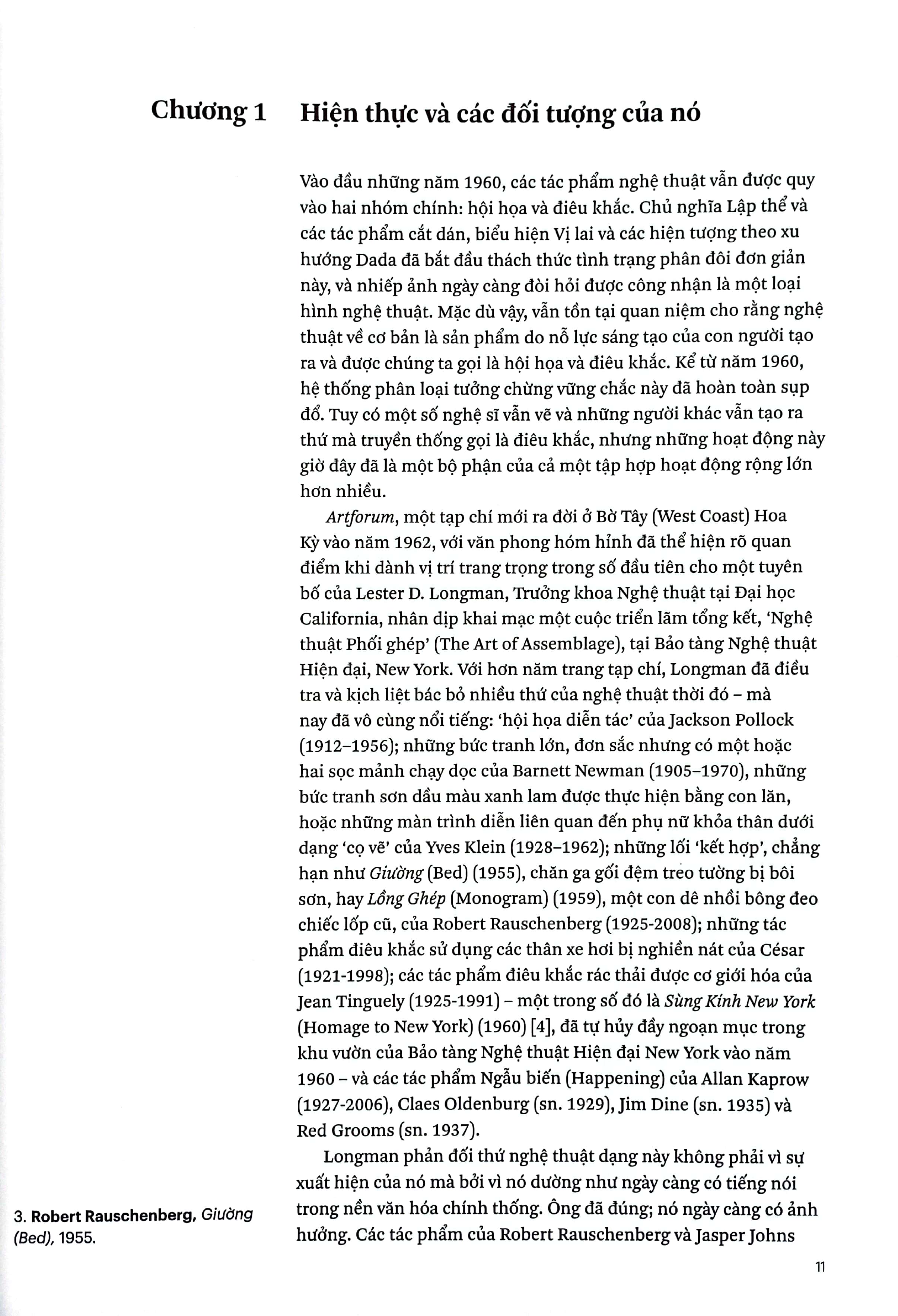 thế giới nghệ thuật - nghệ thuật từ 1960