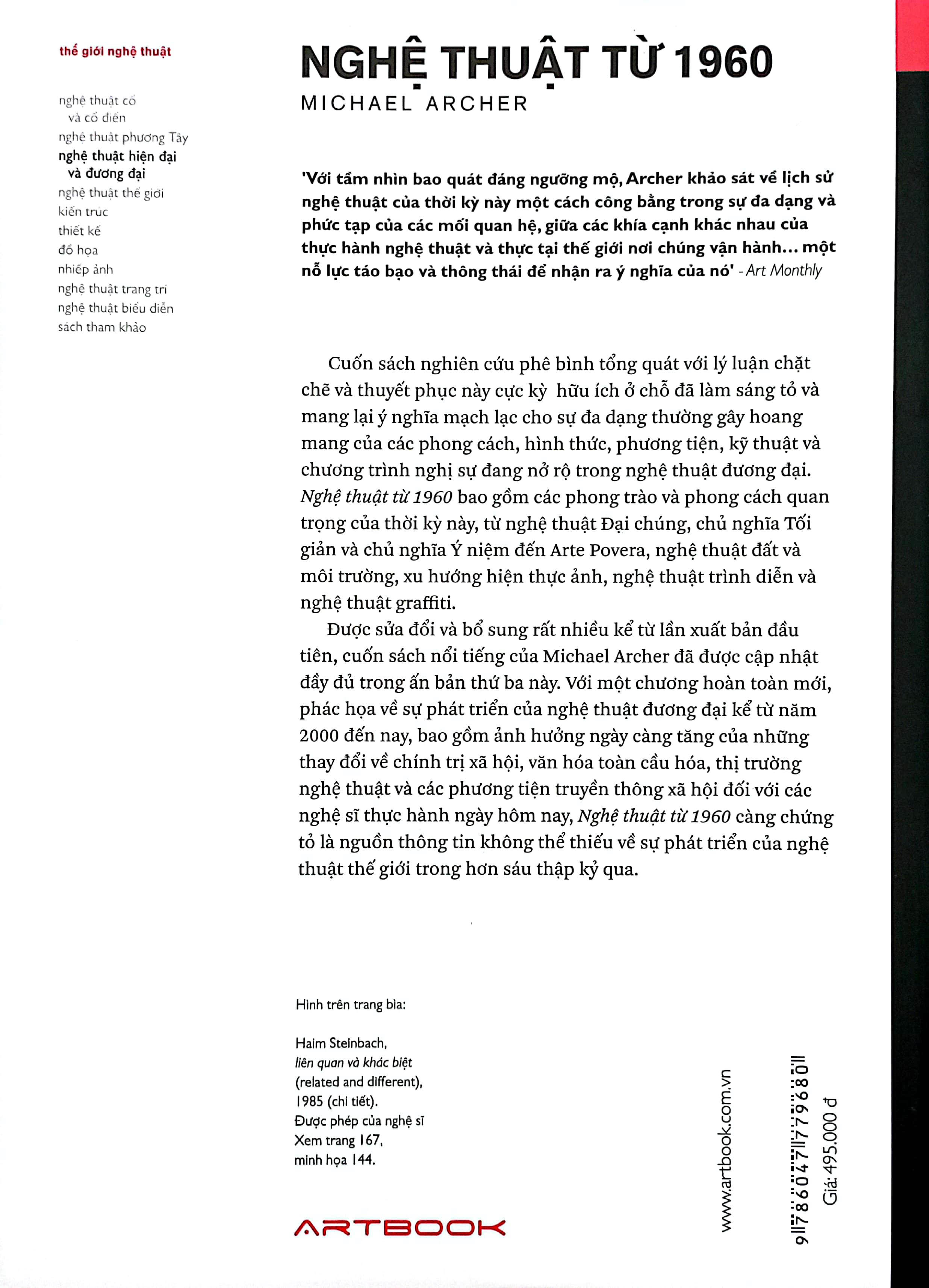 thế giới nghệ thuật - nghệ thuật từ 1960