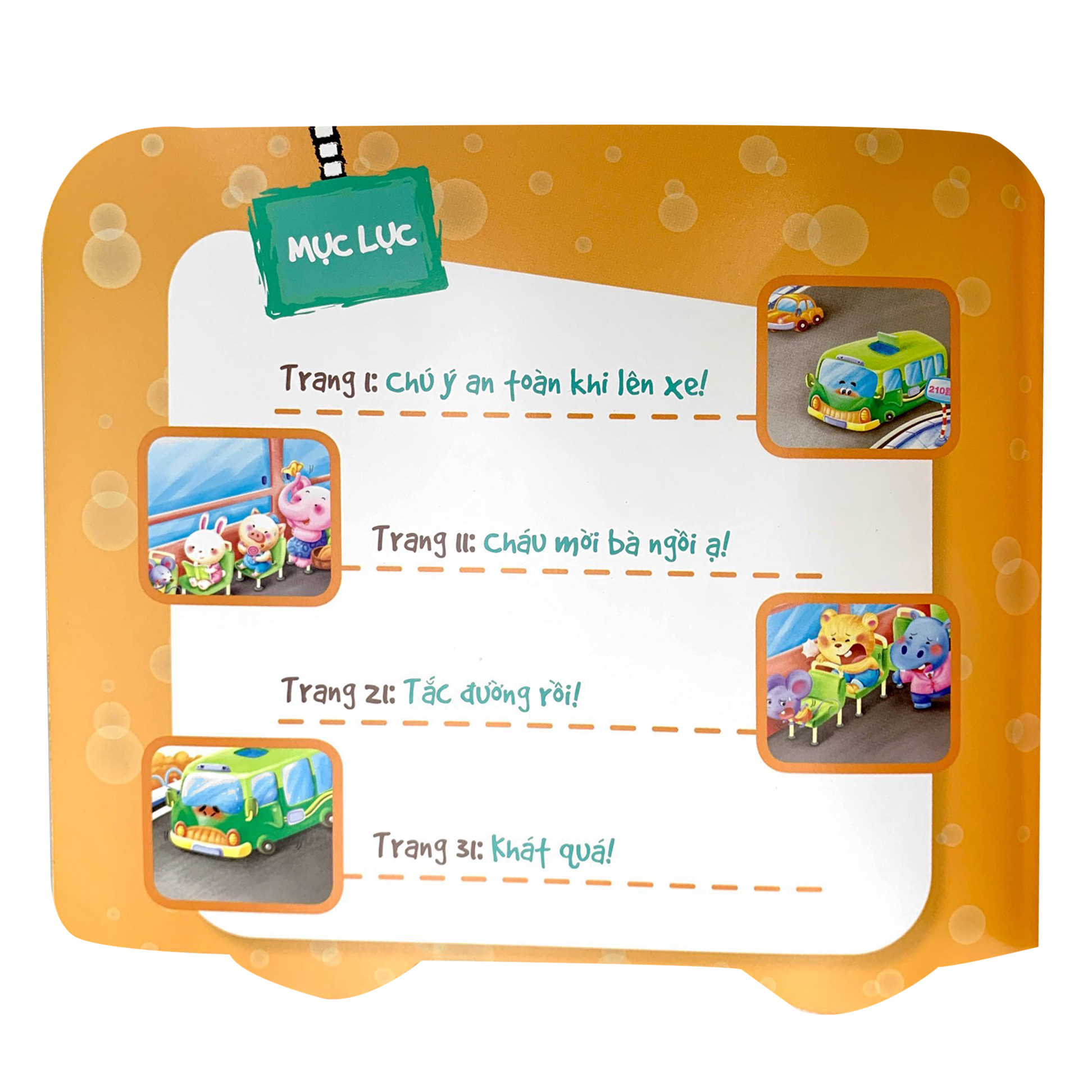 thế giới ô tô - chiếc xe buýt chu đáo (tái bản 2019)