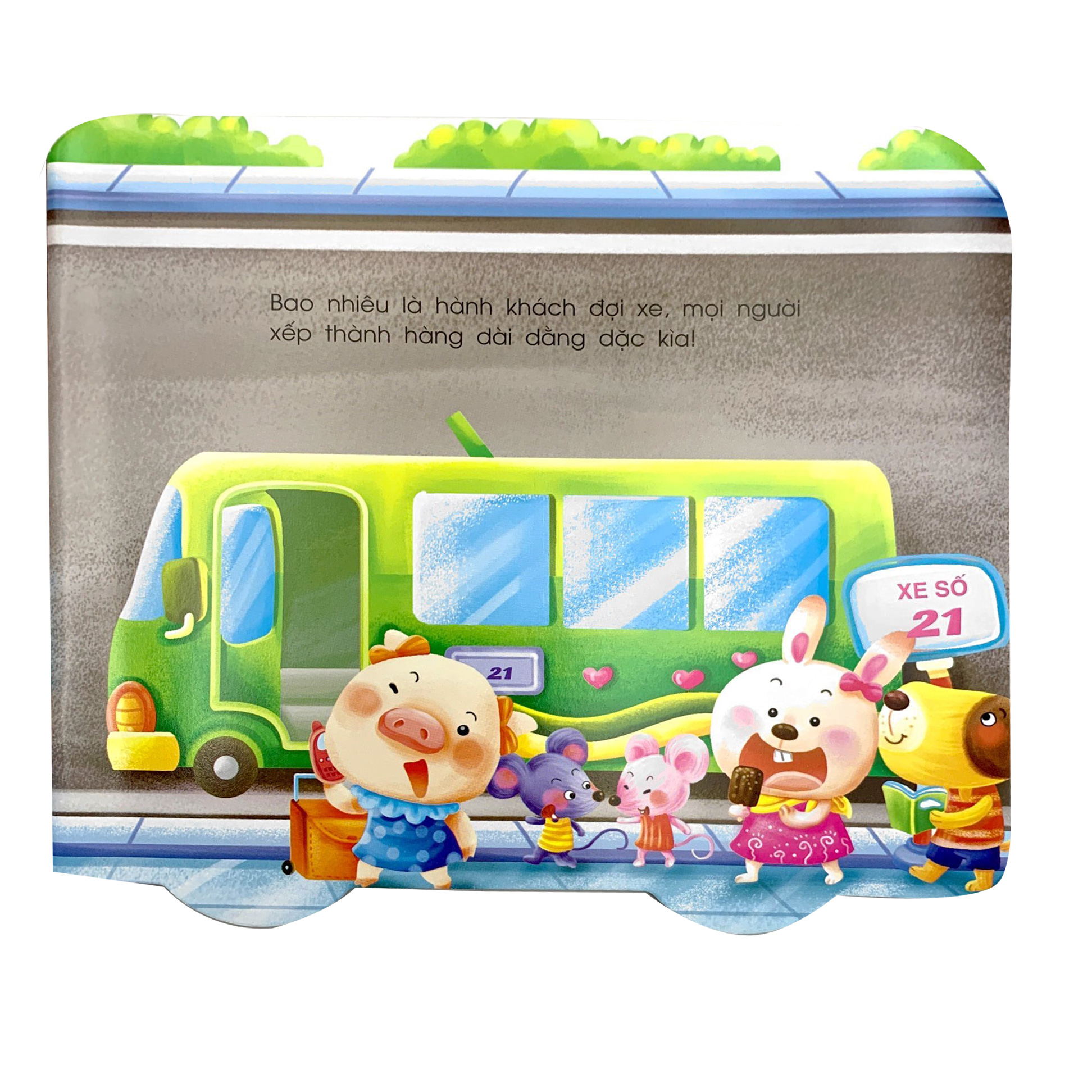 thế giới ô tô - chiếc xe buýt chu đáo (tái bản 2019)