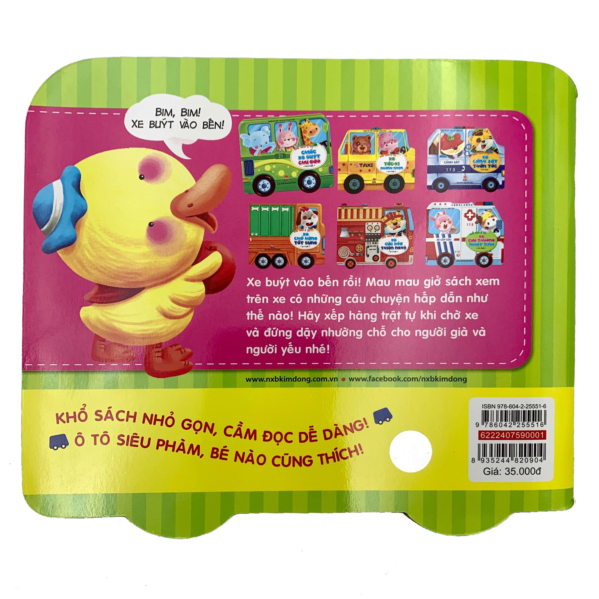 thế giới ô tô - chiếc xe buýt chu đáo (tái bản 2019)