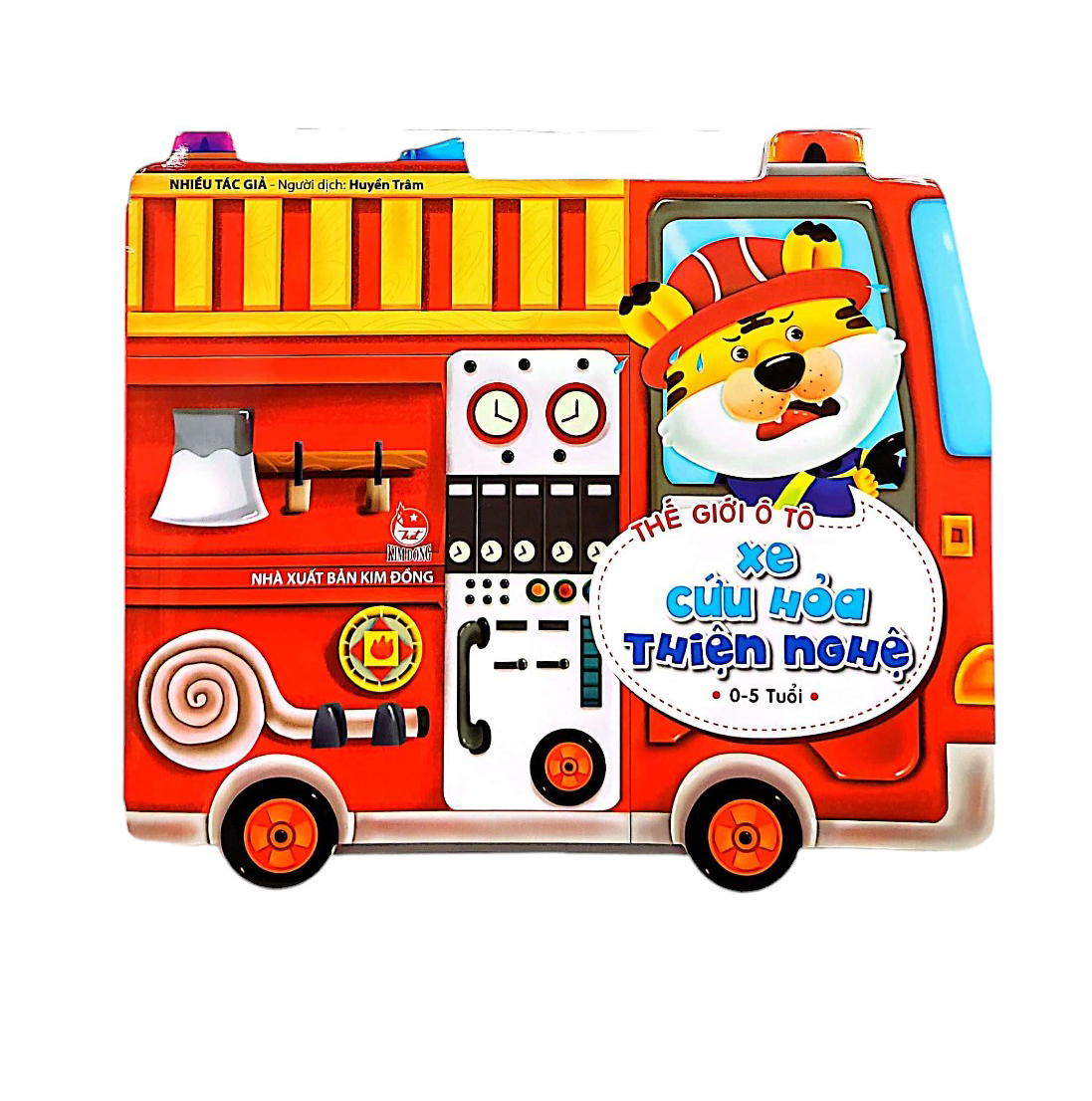 thế giới ô tô - xe cứu hoả thiện nghệ (tái bản 2019)