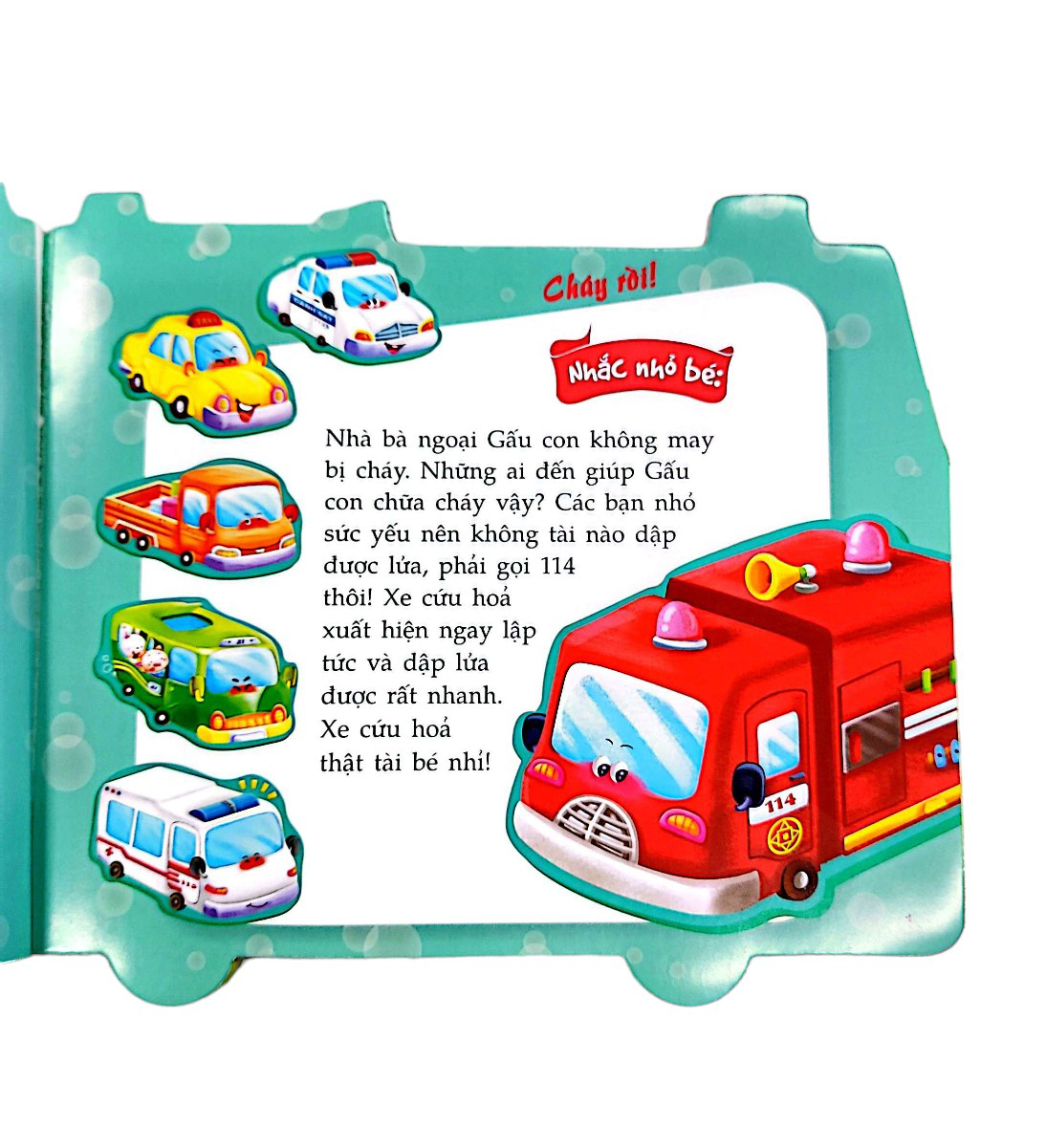 thế giới ô tô - xe cứu hoả thiện nghệ (tái bản 2019)