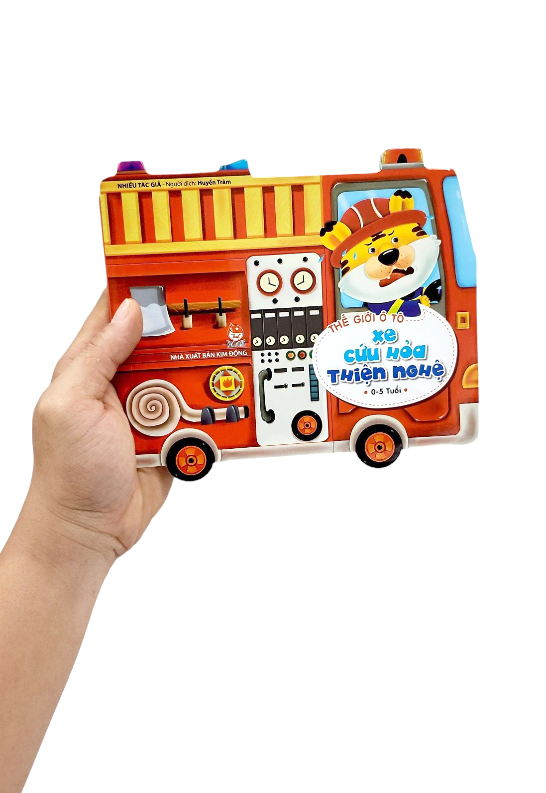 thế giới ô tô - xe cứu hoả thiện nghệ (tái bản 2019)