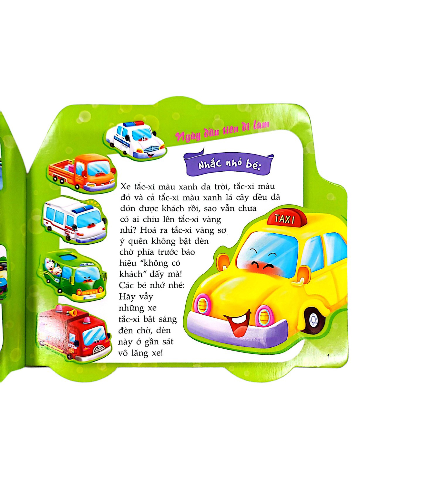 thế giới ô tô - xe tắc-xi nhanh nhẹn (tái bản 2019)