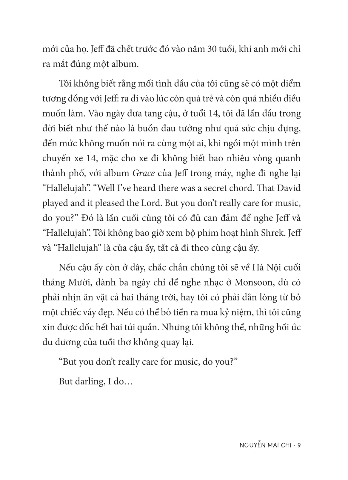 thế giới qua đôi mắt cá của cô ấy