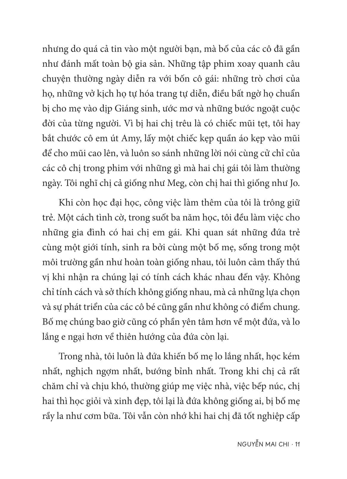 thế giới qua đôi mắt cá của cô ấy