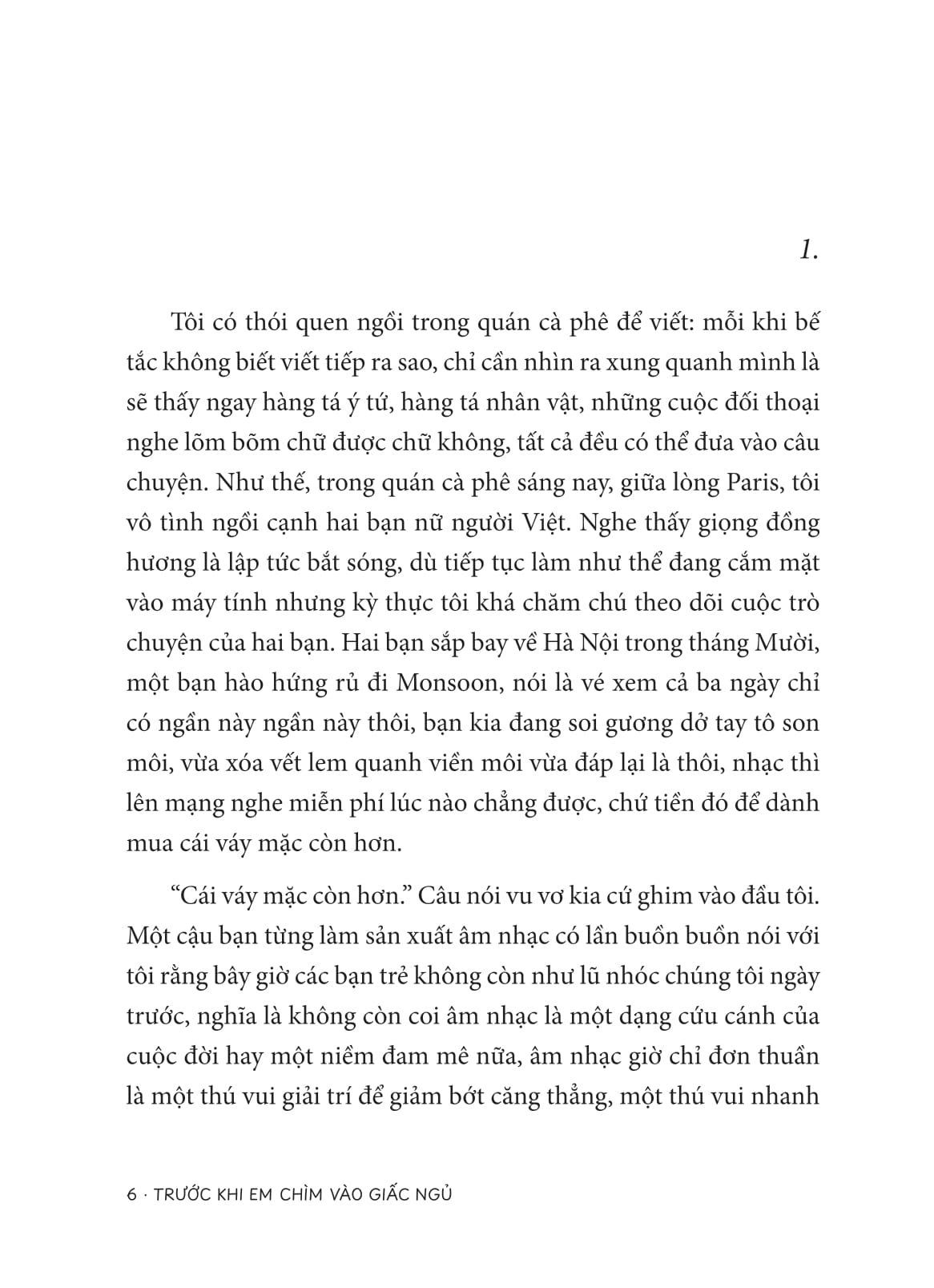 thế giới qua đôi mắt cá của cô ấy