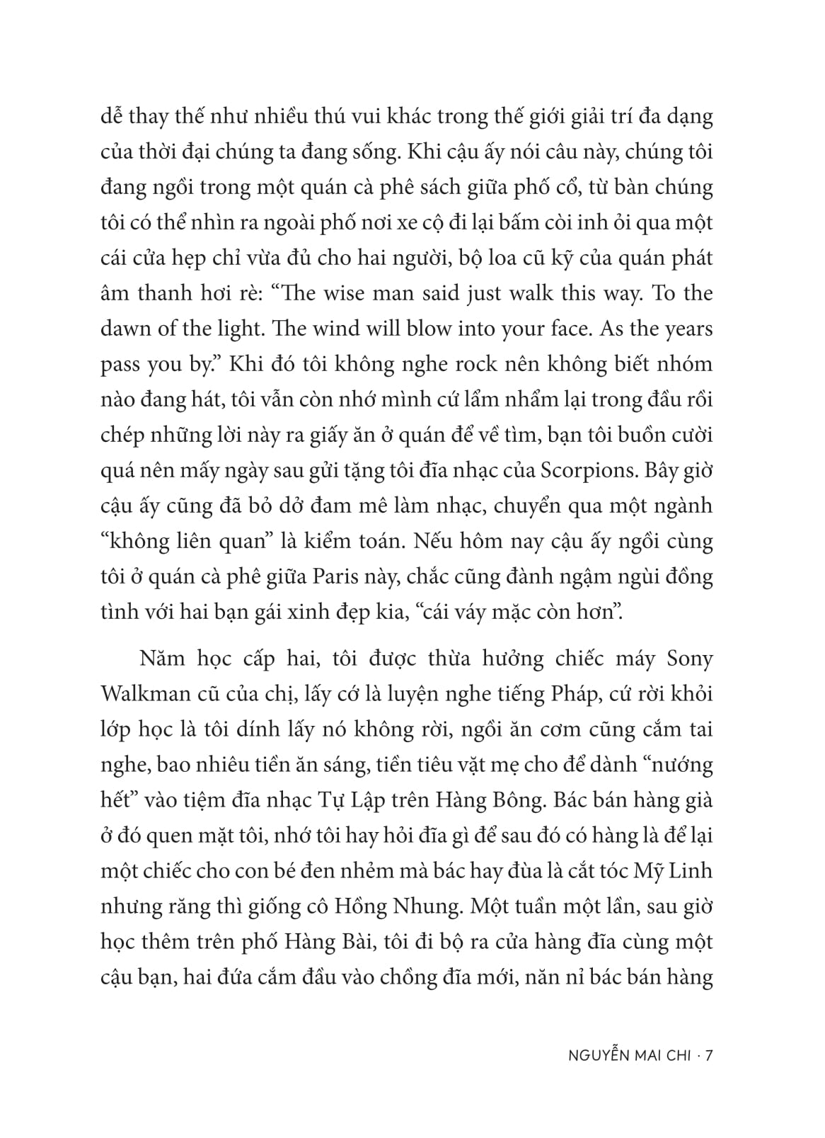 thế giới qua đôi mắt cá của cô ấy