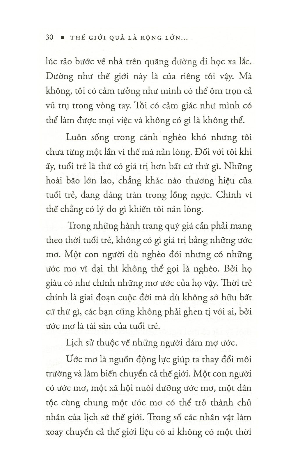 thế giới quả là rộng lớn và có rất nhiều việc phải làm (tái bản 2021)