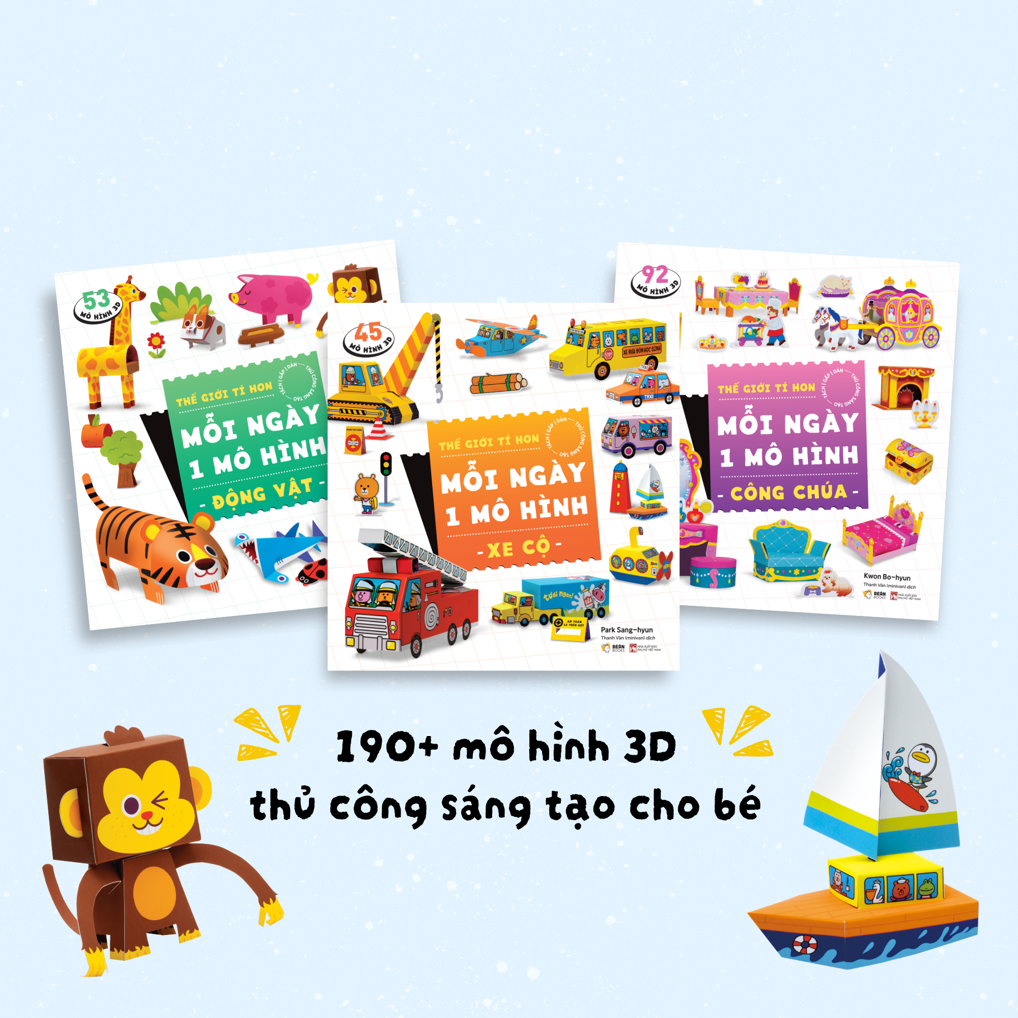 Thế Giới Tí Hon - Mỗi Ngày Một Mô Hình - Động Vật