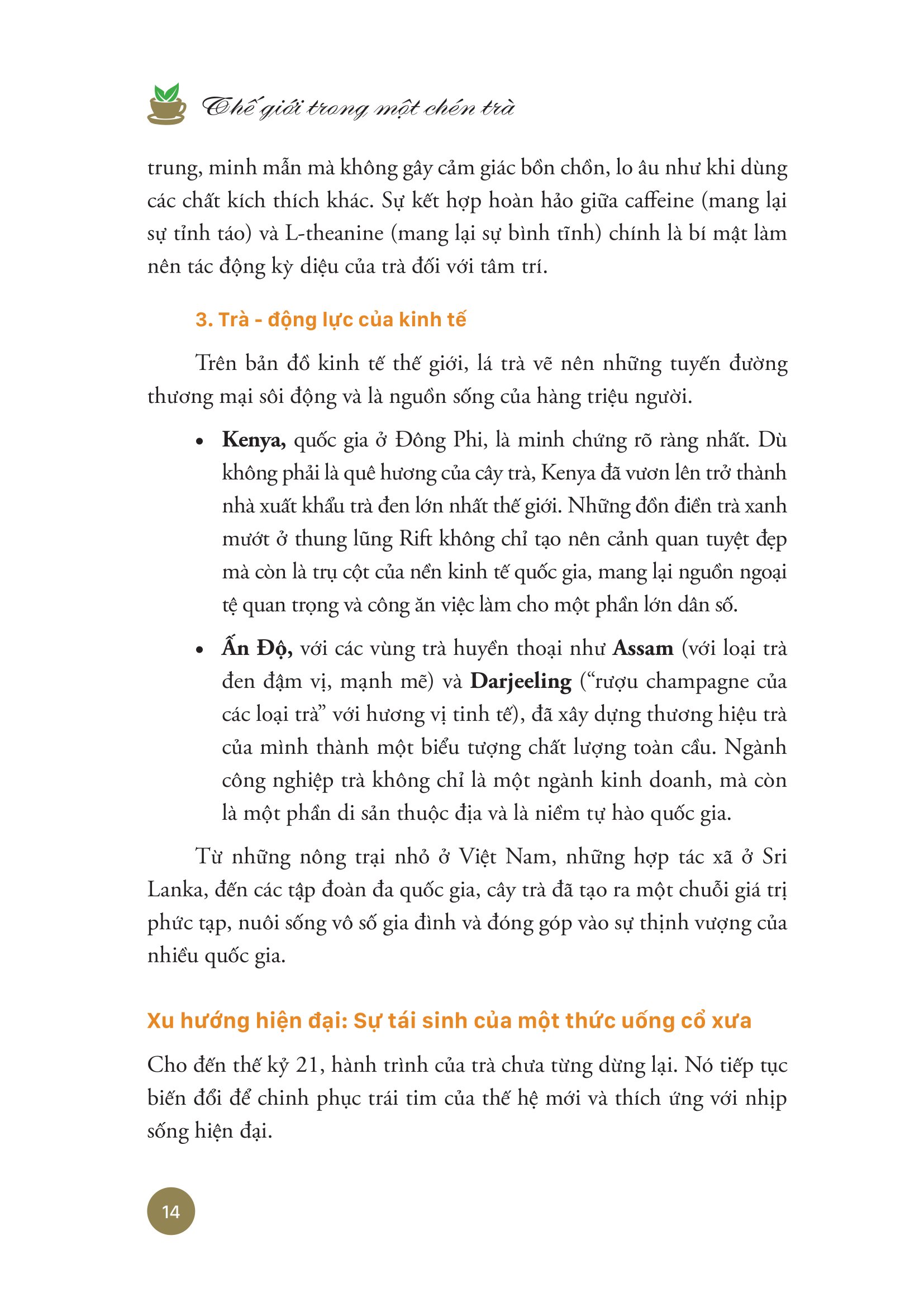 Thế Giới Trong Một Chén Trà - Khám Phá Trà, Trà Đạo Và Văn Hóa Trà Trên Thế Giới