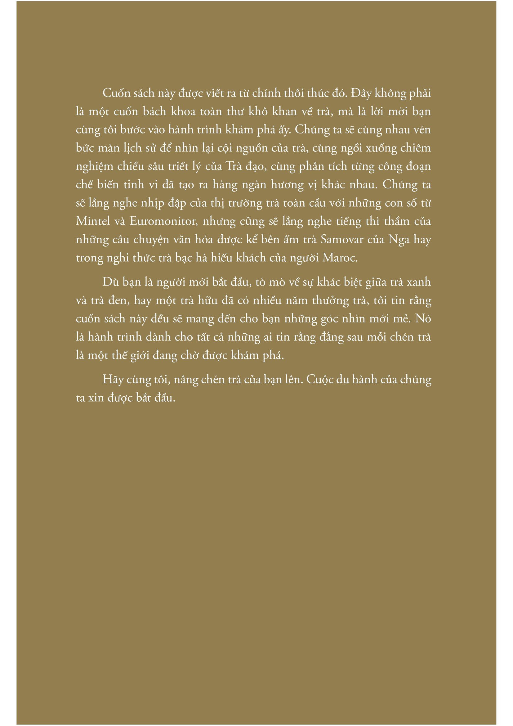 Thế Giới Trong Một Chén Trà - Khám Phá Trà, Trà Đạo Và Văn Hóa Trà Trên Thế Giới