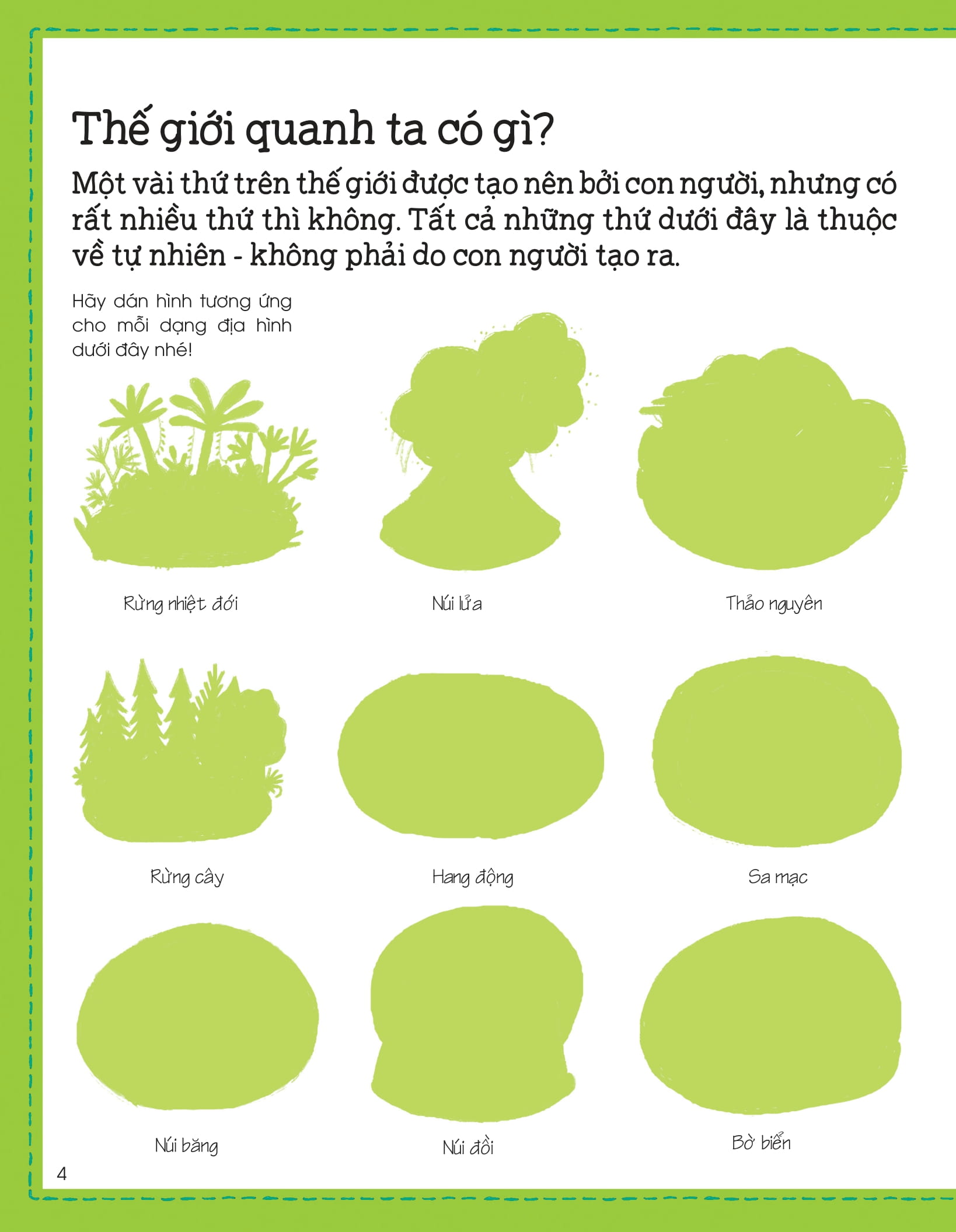 thế giới trong tay em - khám phá bản thân