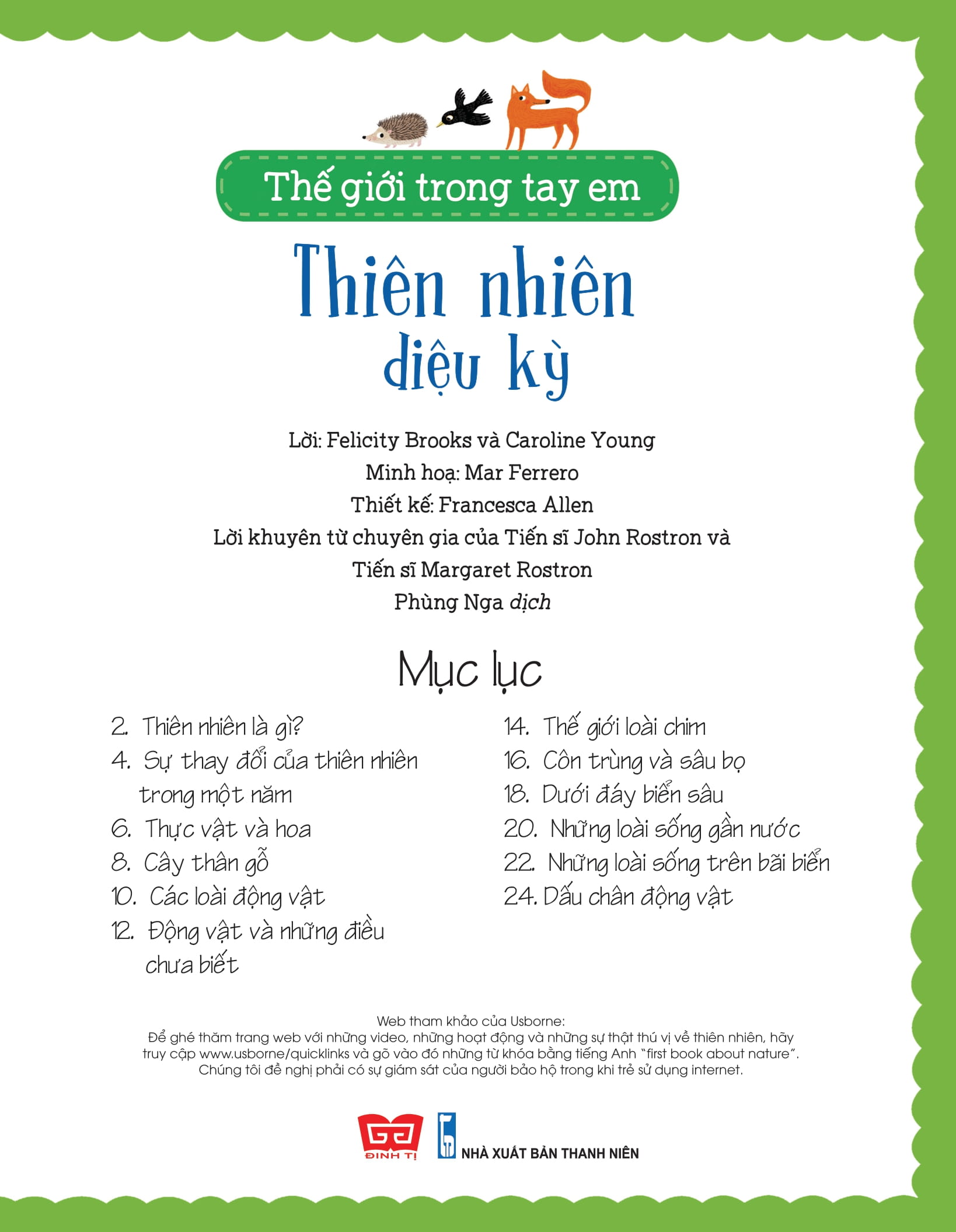 thế giới trong tay em - thiên nhiên diệu kỳ