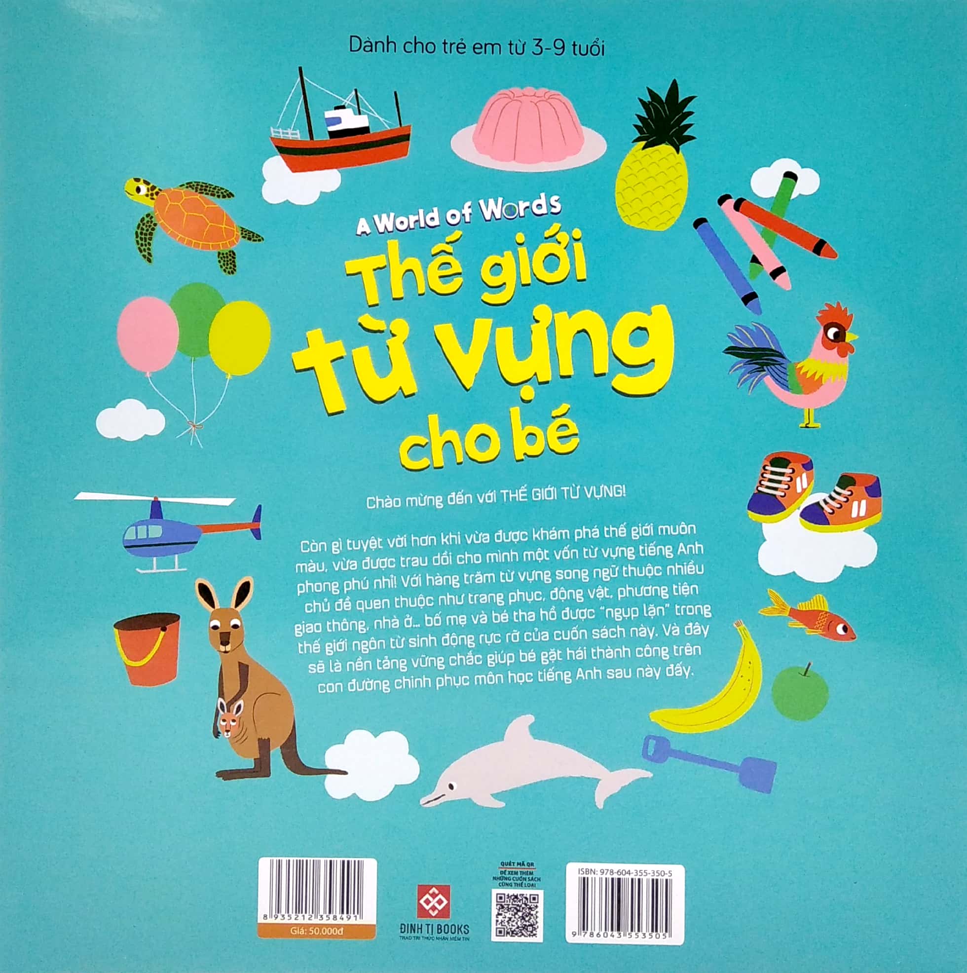 thế giới từ vựng cho bé - a world of words