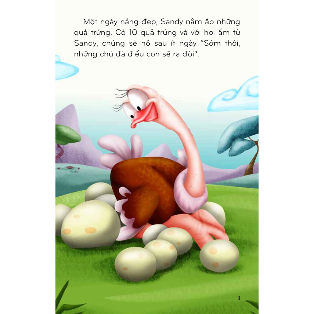 thế giới tuyệt vời của động vật - đà điểu và ngựa vằn