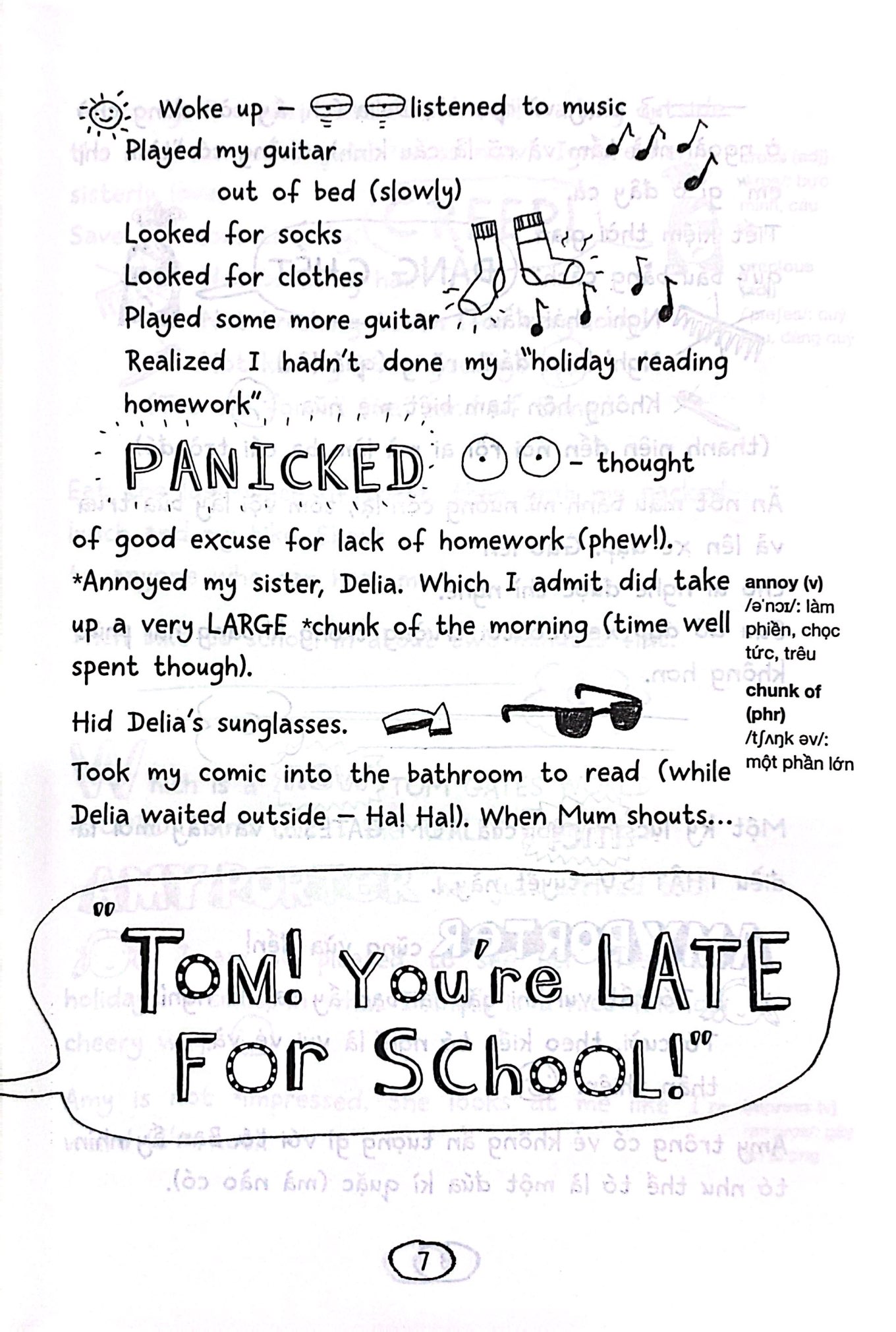 The Gioi Tuyet Voi Cua Tom Gates - Ong Trum Rac Roi - The Trouble Master