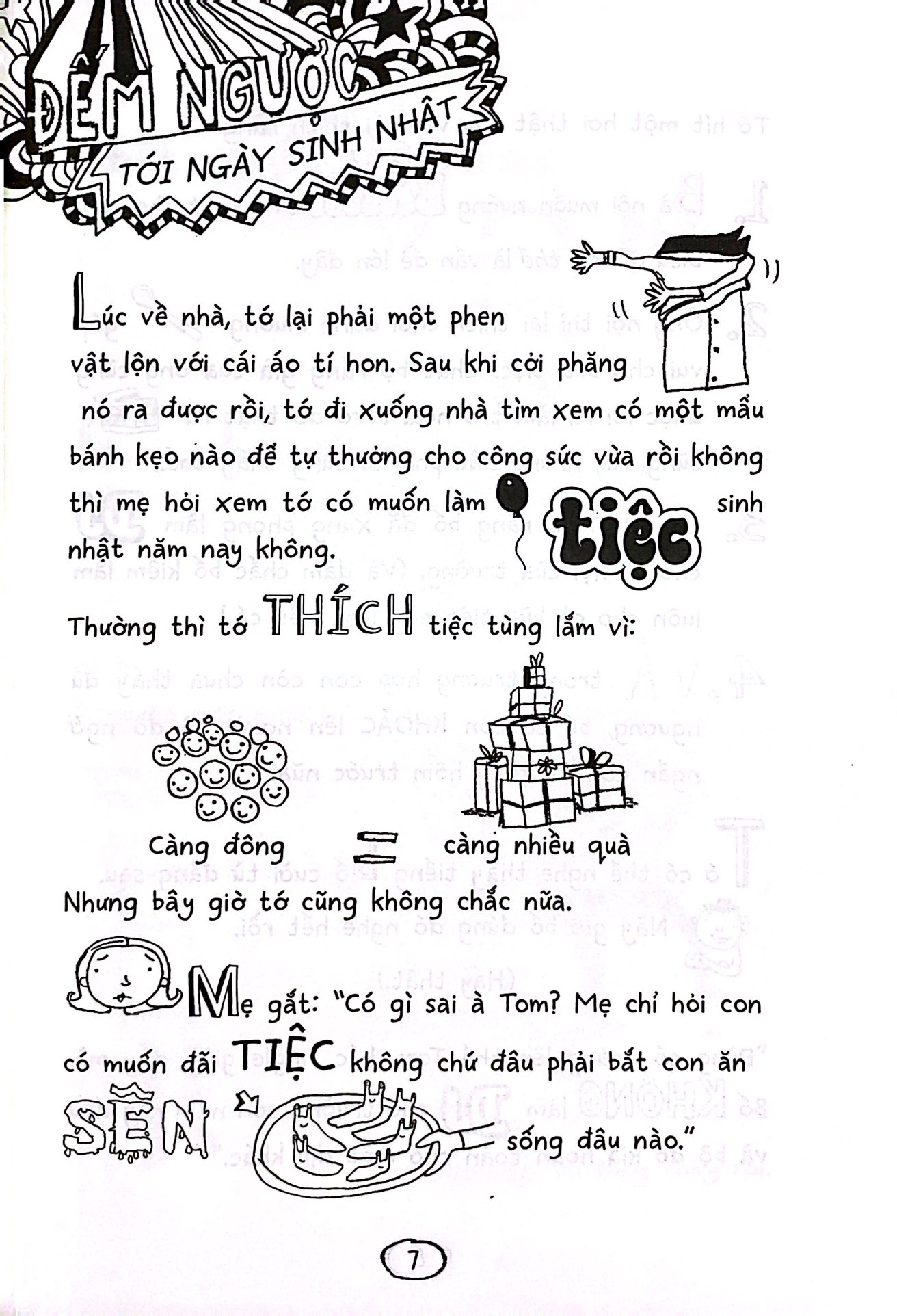 The Gioi Tuyet Voi Cua Tom Gates - Sinh Nhat Tung Bung