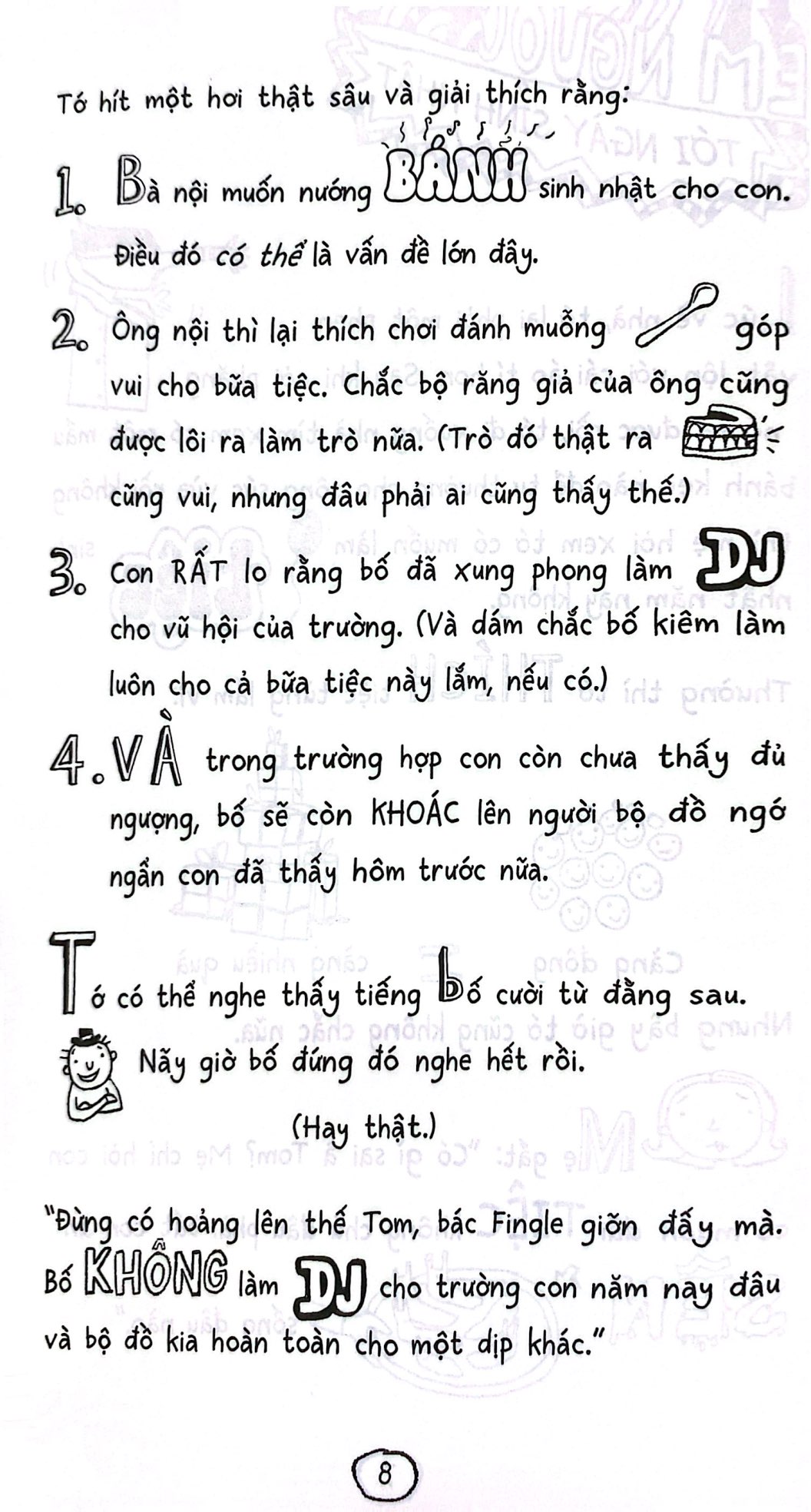 The Gioi Tuyet Voi Cua Tom Gates - Sinh Nhat Tung Bung