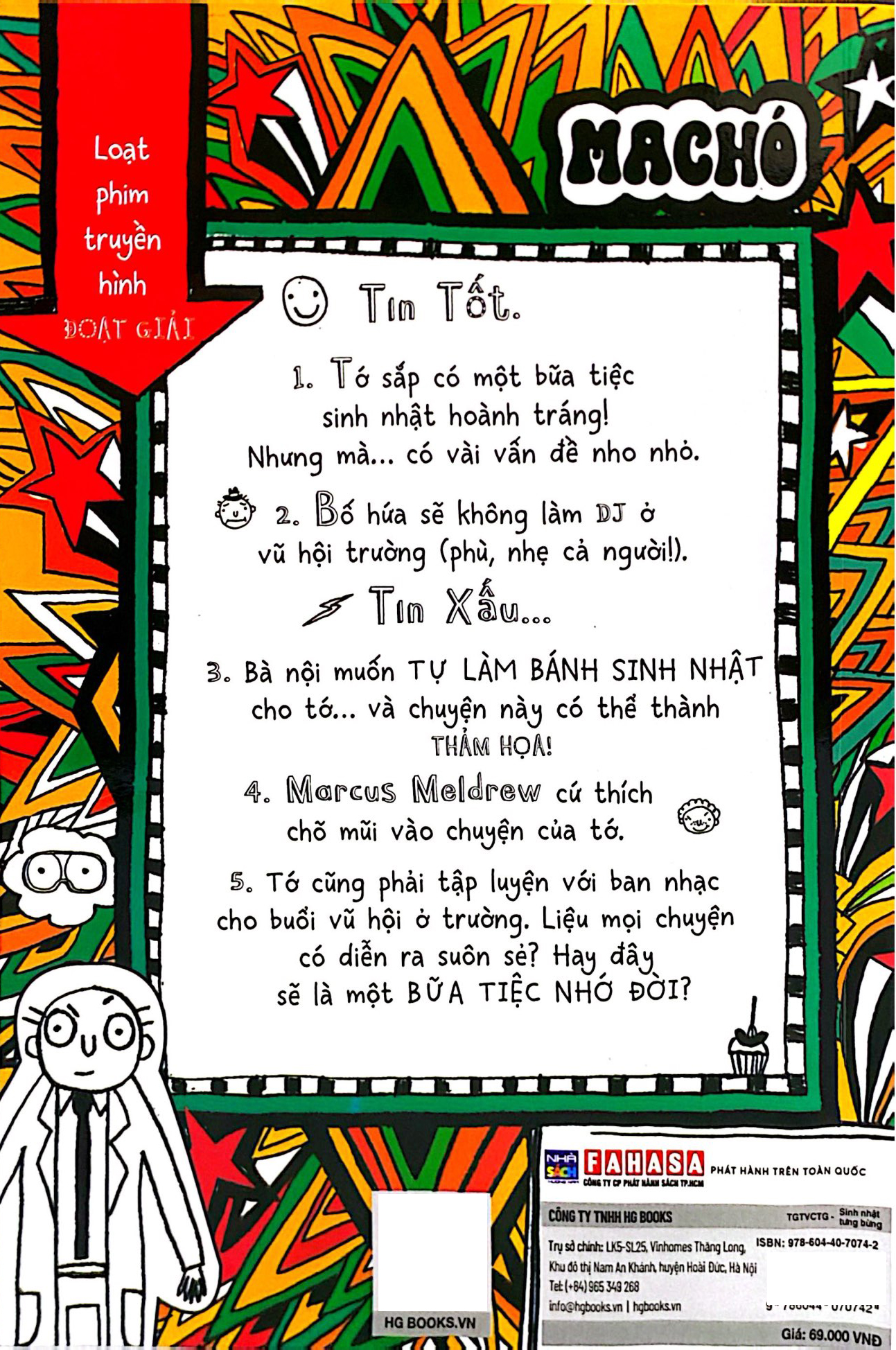 The Gioi Tuyet Voi Cua Tom Gates - Sinh Nhat Tung Bung