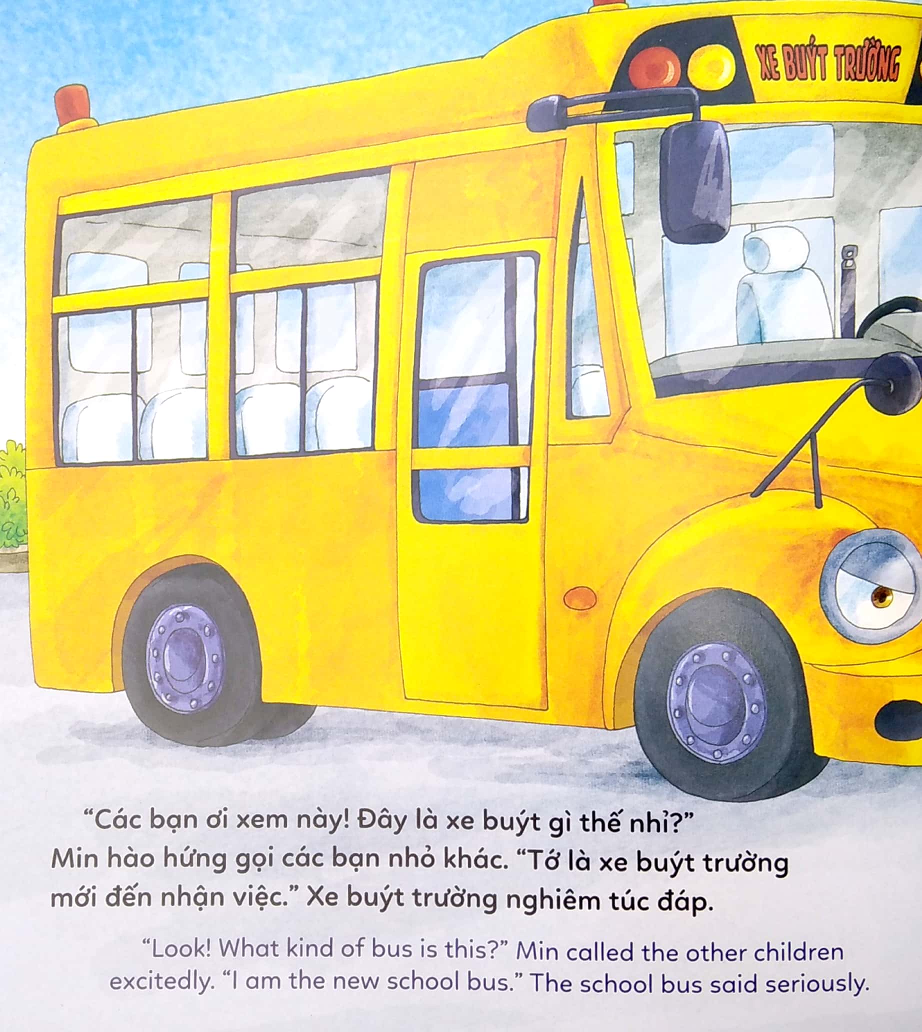 thế giới xe cộ - xe buýt trường - school bus