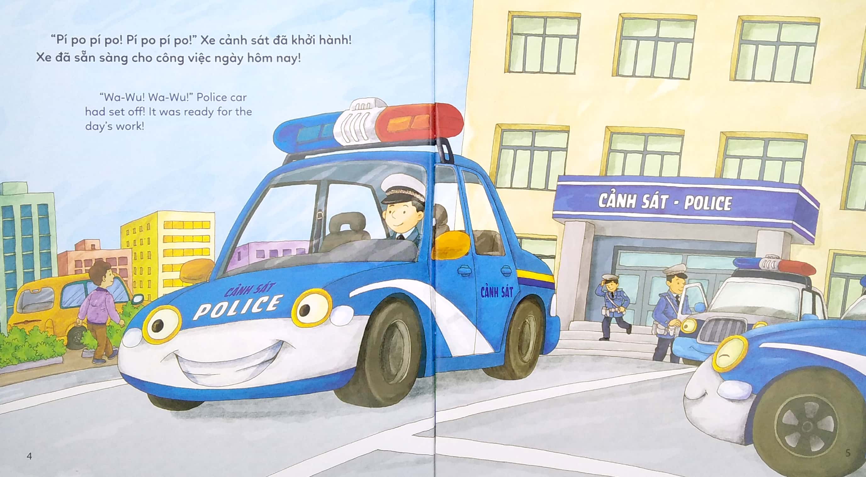 thế giới xe cộ - xe cảnh sát - police car