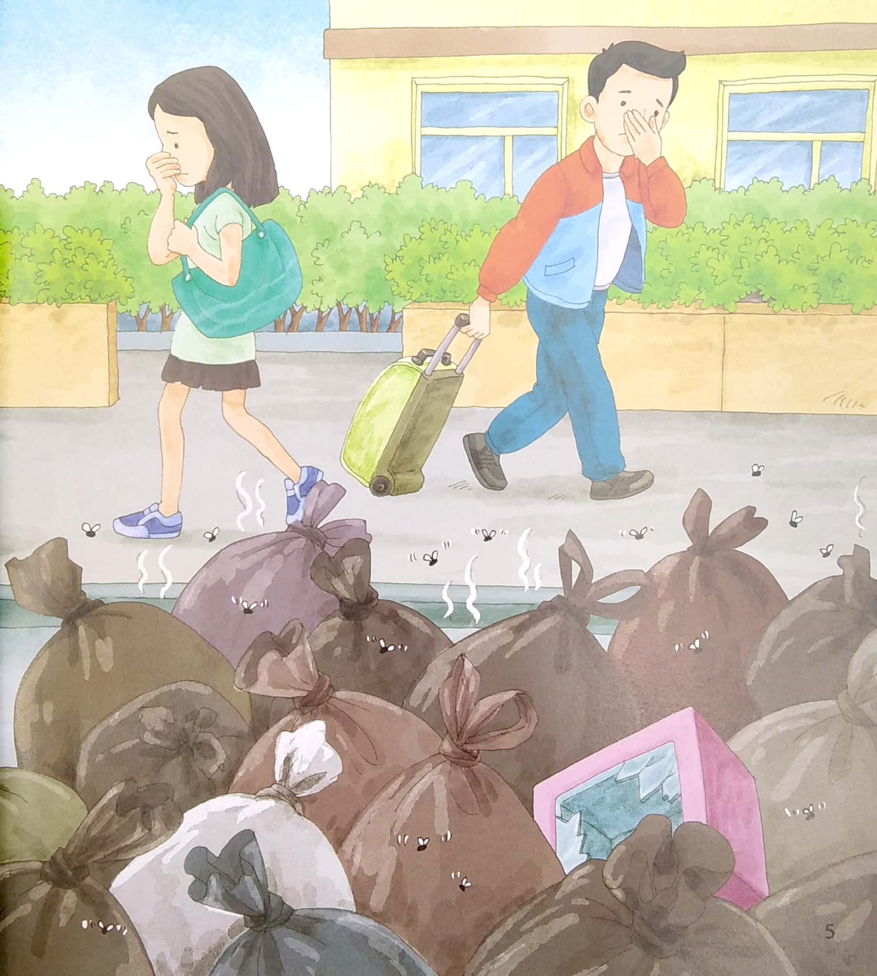 thế giới xe cộ - xe chở rác - sanitation truck