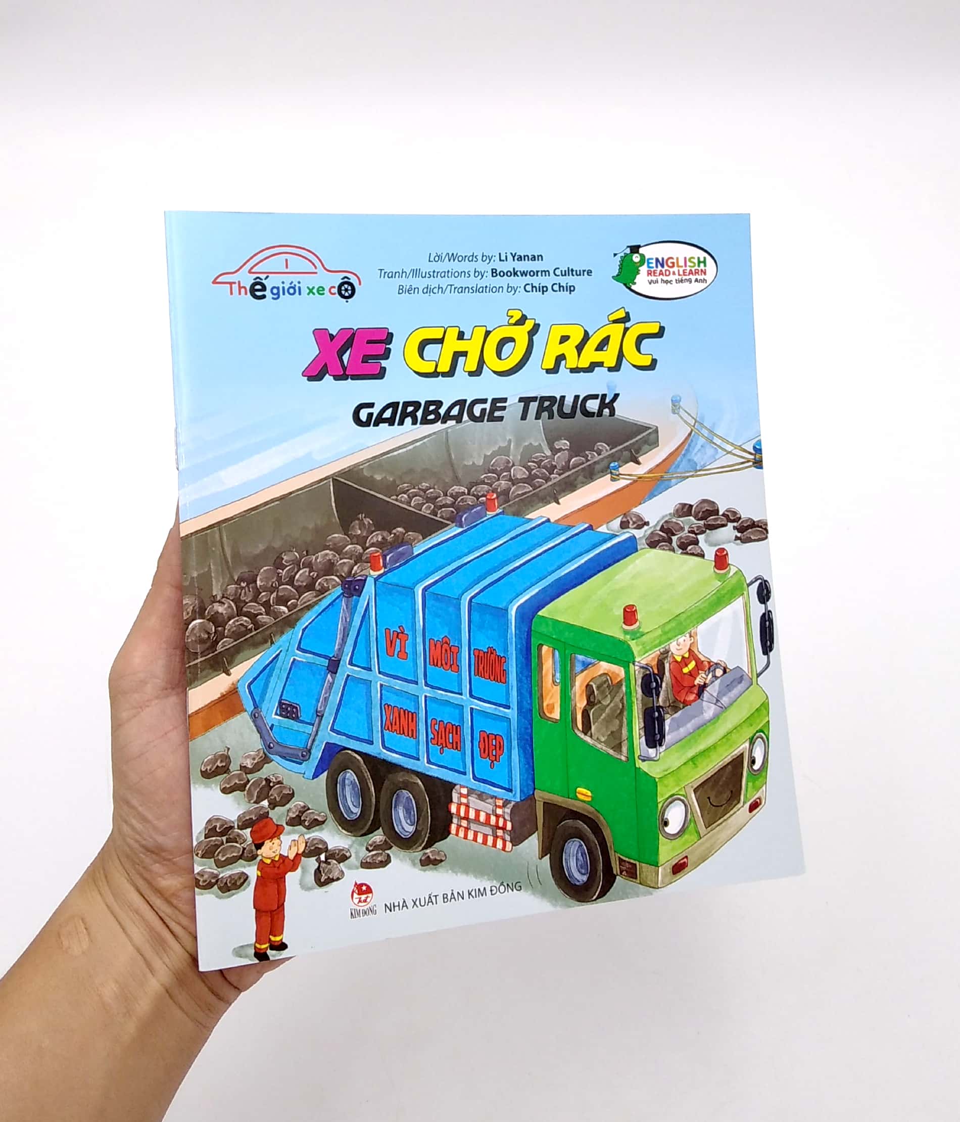 thế giới xe cộ - xe chở rác - sanitation truck