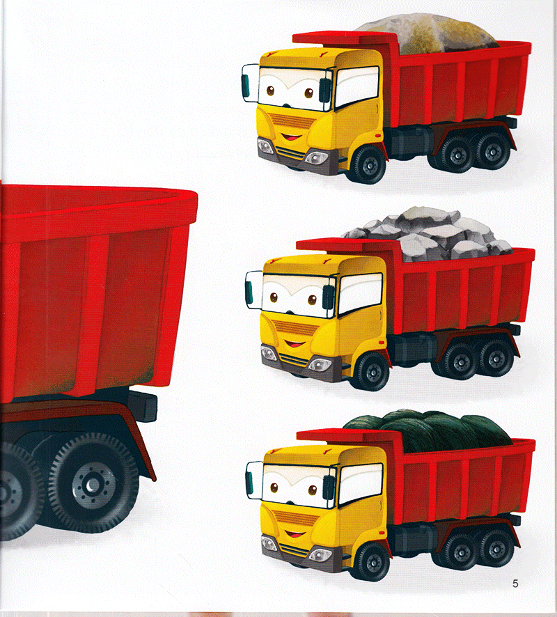 thế giới xe công trình - xe ben tài giỏi (tái bản 2019)