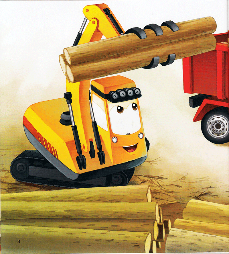 thế giới xe công trình - xe cẩu tốt bụng (tái bản 2019)