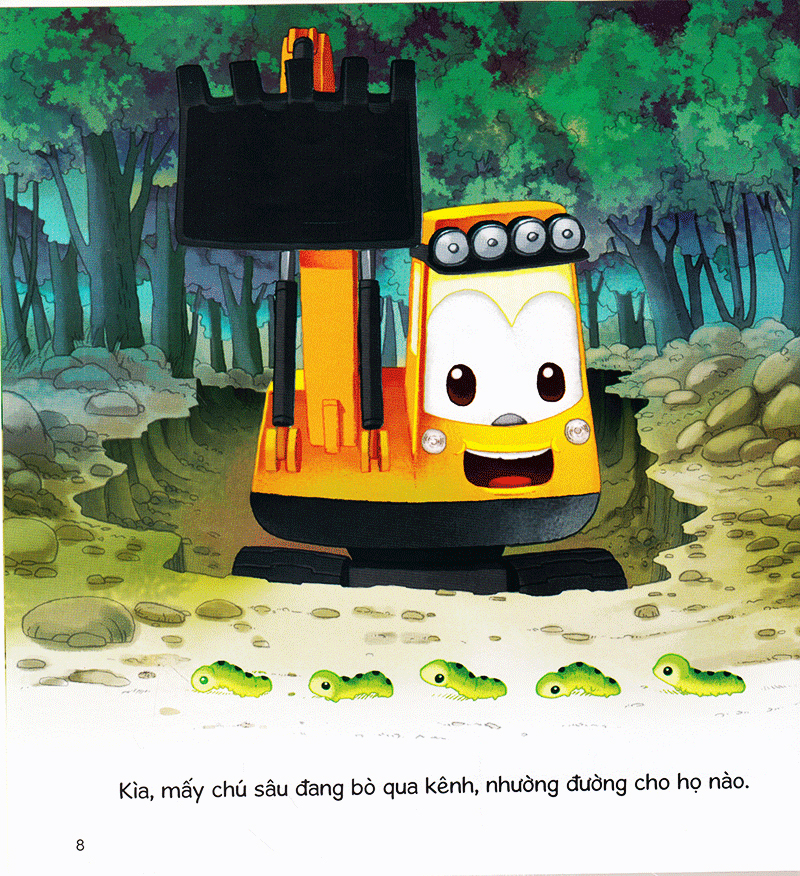 thế giới xe công trình - xe xúc siêu phàm (tái bản 2019)