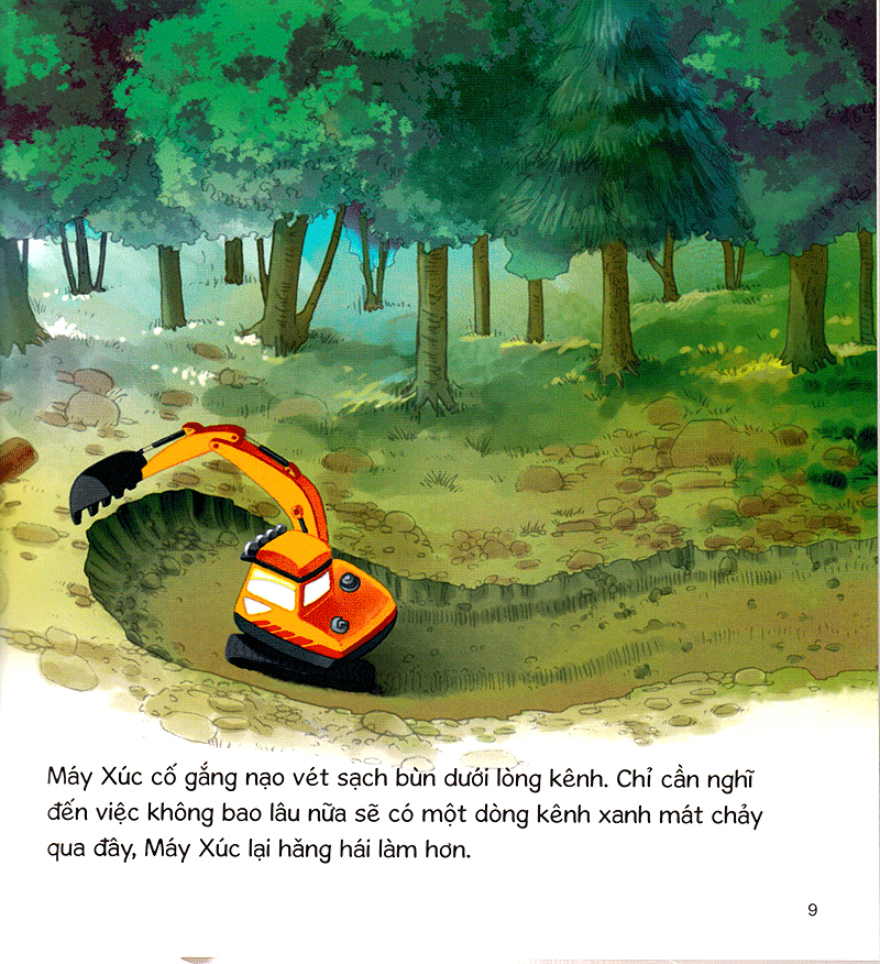 thế giới xe công trình - xe xúc siêu phàm (tái bản 2019)