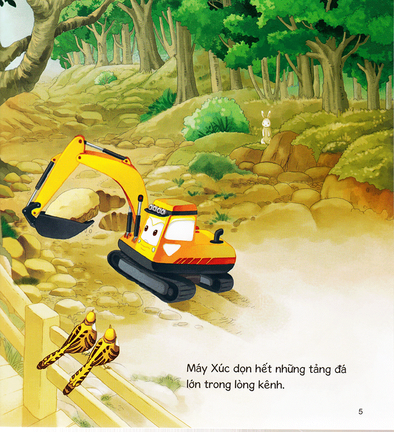 thế giới xe công trình - xe xúc siêu phàm (tái bản 2019)