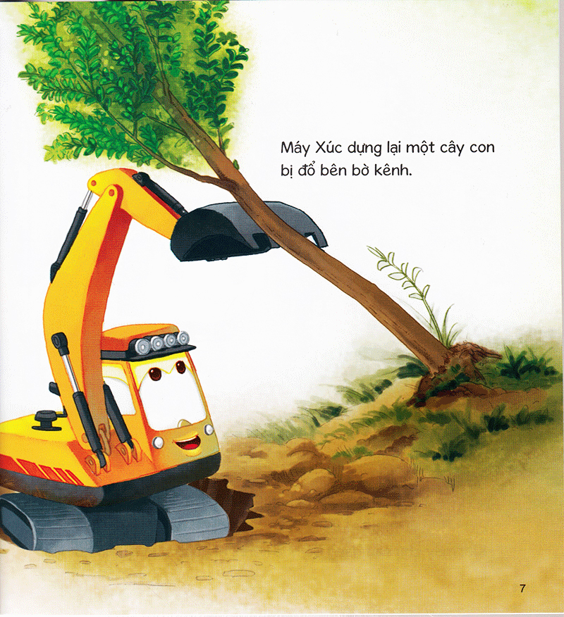 thế giới xe công trình - xe xúc siêu phàm (tái bản 2019)