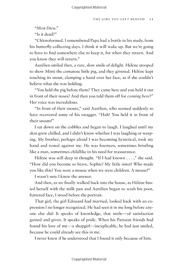 the girl you left behind